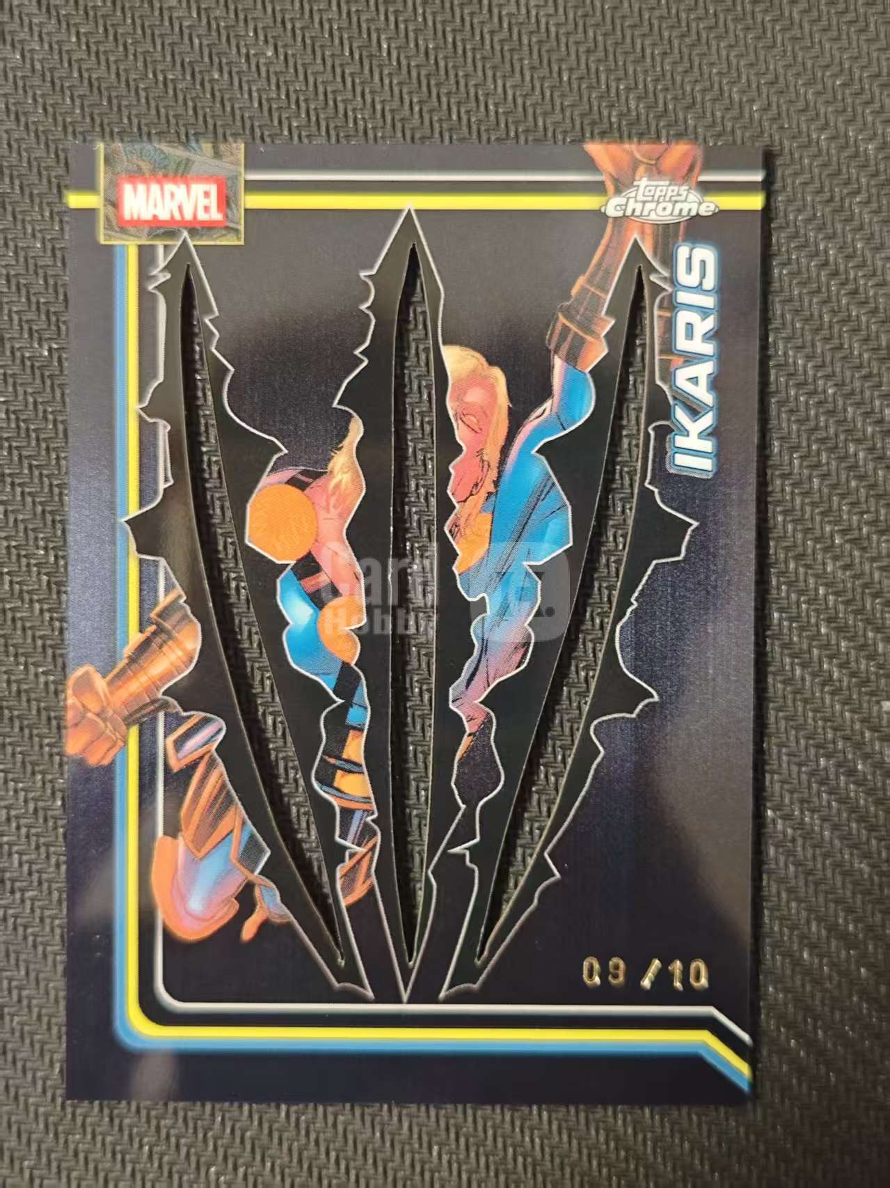 2026 Topps Chrome Ikaris 【有品代卖】漫威 MARVEL 伊卡瑞斯 10编 黑折 狼爪 抓痕 爪痕变化版 大比例 值得收藏 折射 卡品如图/sushi