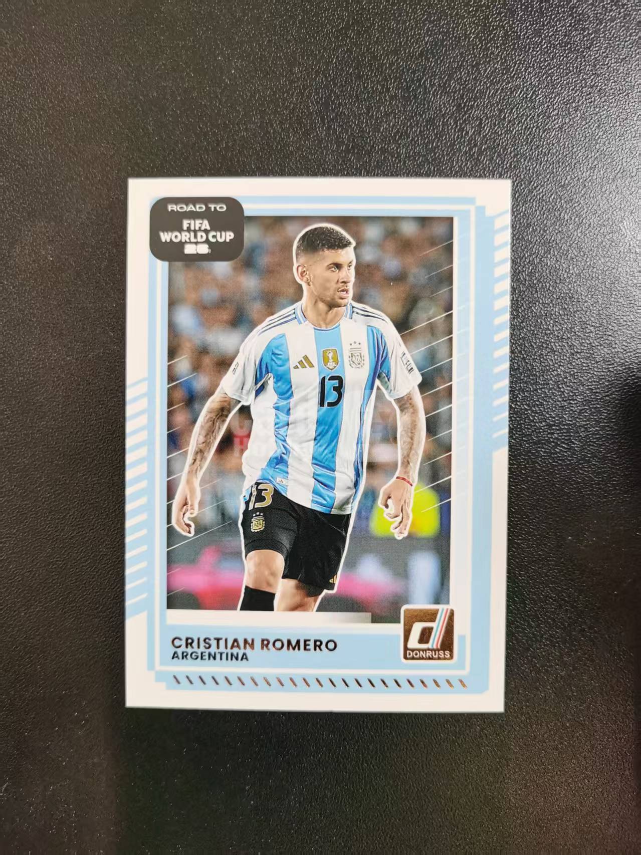 2025-26 Panini Donruss Road to World Cup Cristian Romero 罗梅罗 阿根廷 杜蕾斯 世界杯之路 收藏凑套 卡品如图 免费代拍CLB29