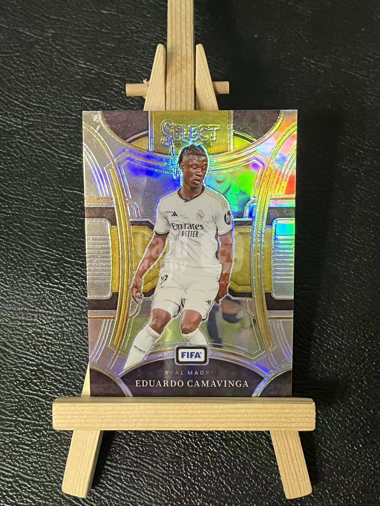 2023-24 Panini Select Eduardo Camavinga 卡马文加 皇马 银折 实卡精美 卡品如图 LA-2