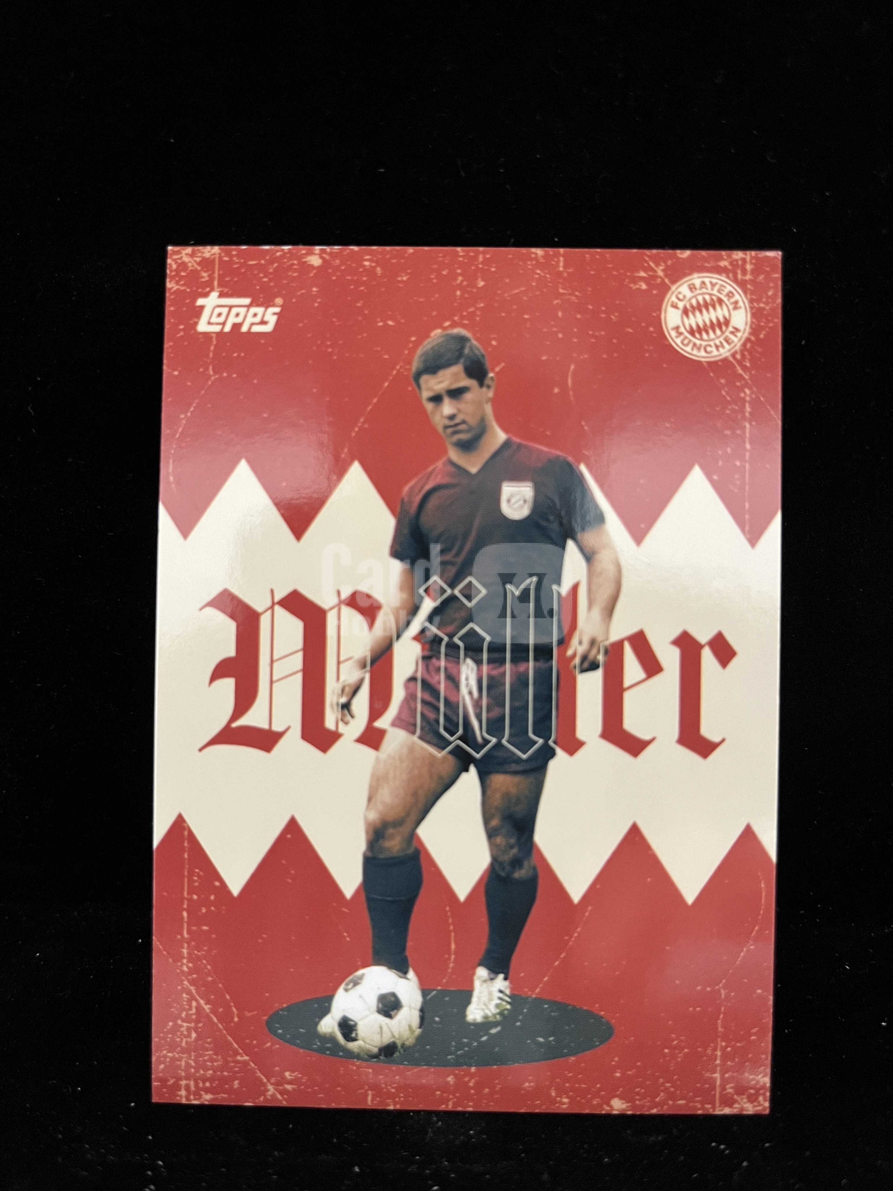 免费代拍 Topps FC Bayern Munchen Team Set 德甲 盖德·穆勒 Gerd Muller 卡品如图#C825