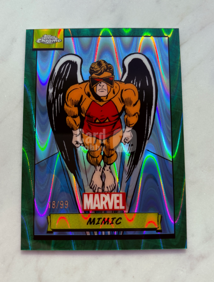 2024 Topps Marvel (MCU) Mimic 元年漫威 漫威TC 拟态者 绿变形虫 /99 收藏必备 实卡漂亮