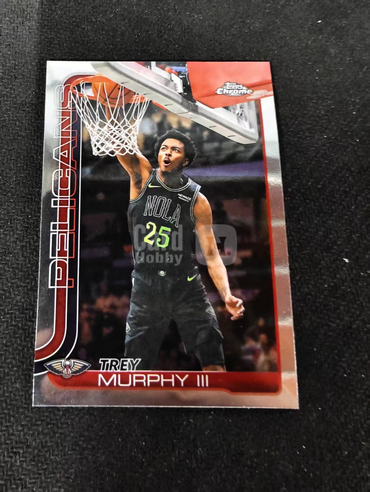 2026 Topps Chrome Update Trey Murphy III 特雷 墨菲三世 鹈鹕 TCU 划痕 边角瑕疵 #56