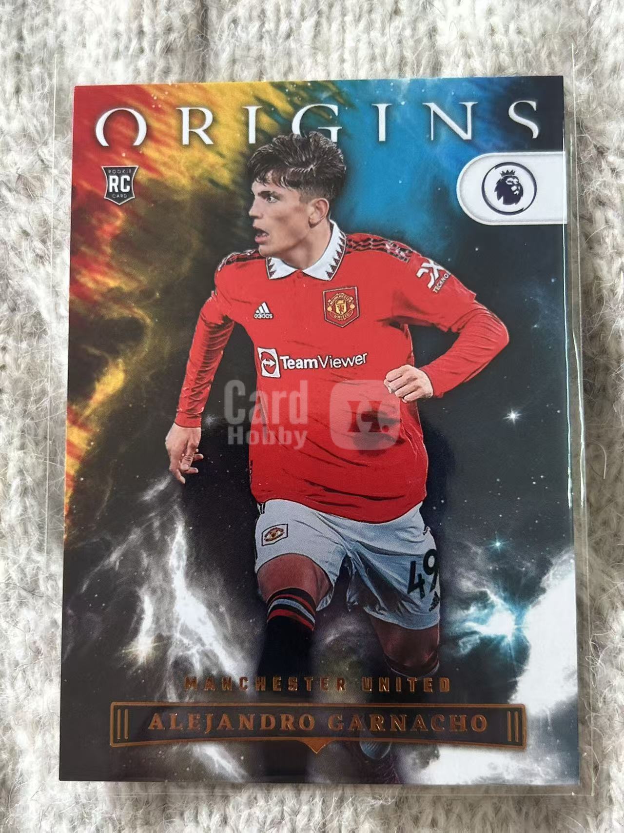 2023 Panini Origins 起源 Alejandro Garnacho 亚历杭德罗・加纳乔 - 曼联 RC 新秀,速度劲爆,盘带灵动,阿根廷冠军成员,凑套必备