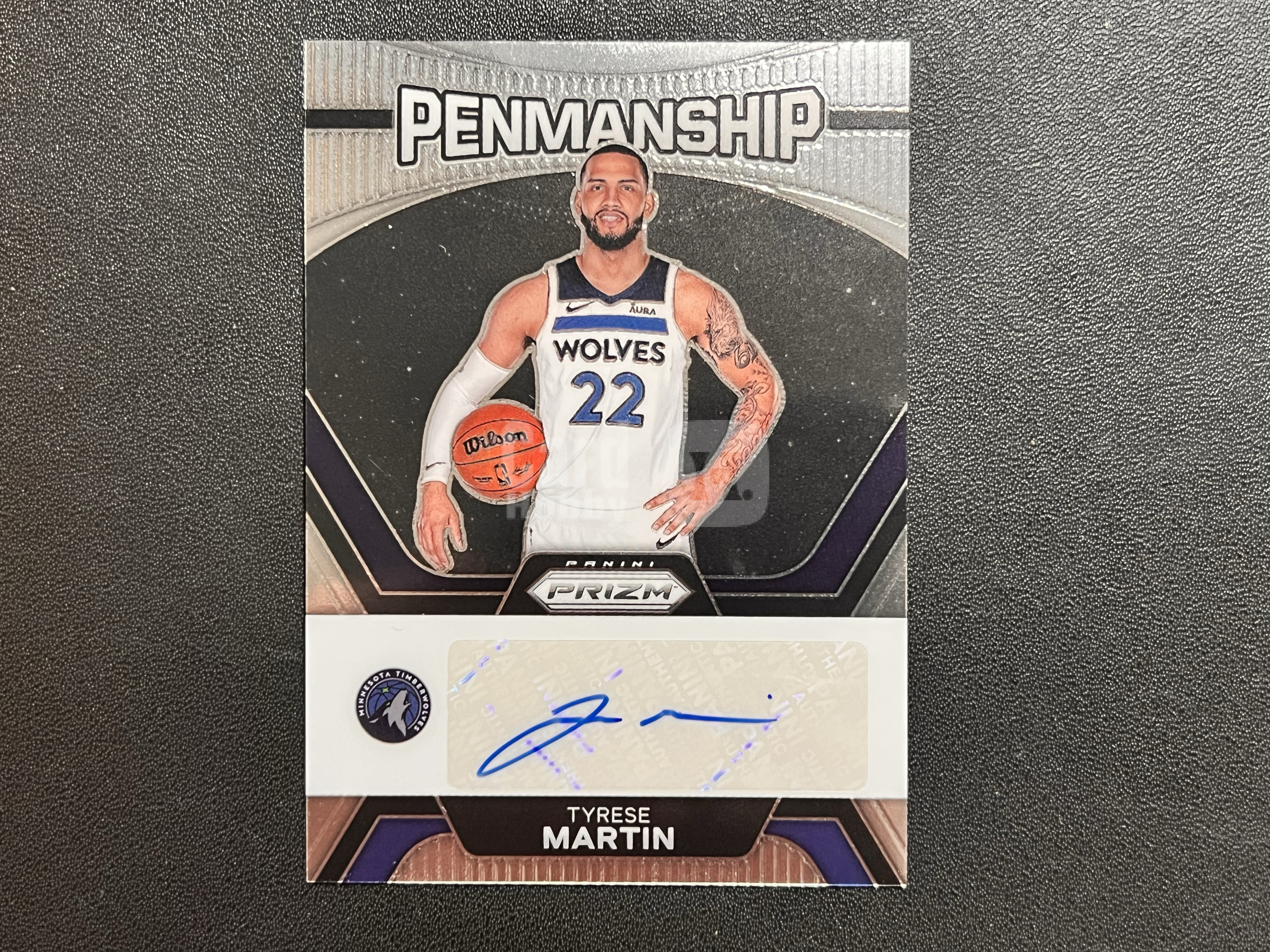 2023-24 Panini Prizm Tyrese Martin PZ 森林狼 泰瑞斯 马丁 签字 贴签 卡品如图【亮