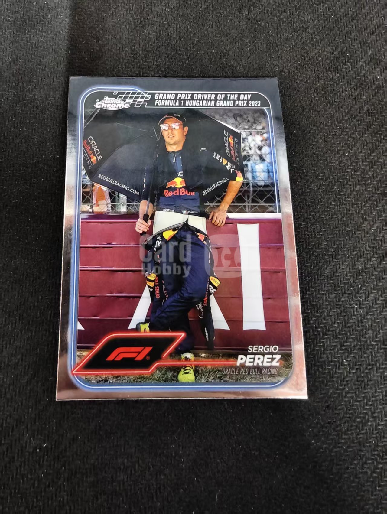 2024 Topps Chrome F1 Sergio Perez 红牛车队 塞尔吉奥 佩雷兹 划痕 边角瑕疵 #169