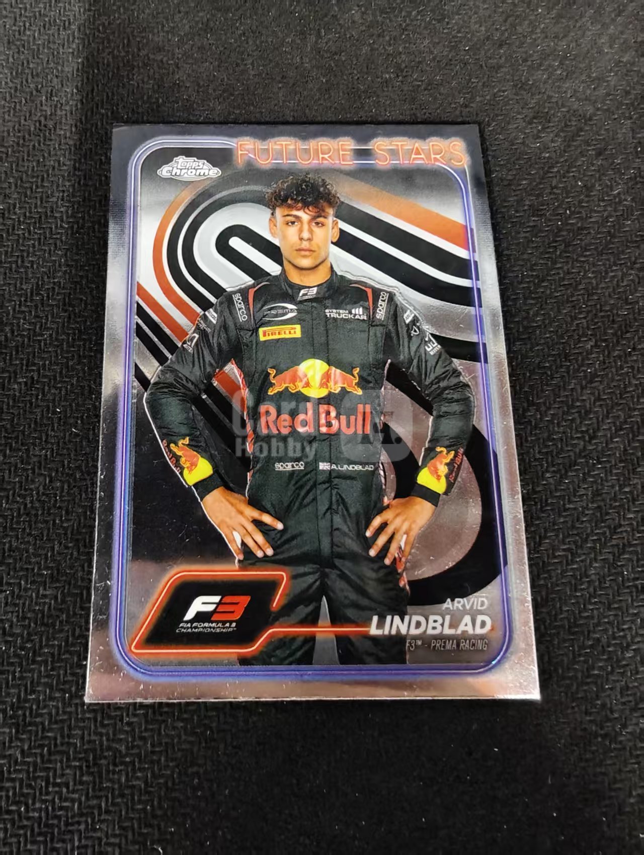2024 Topps Chrome F1 Arvid Lindblad 阿维德 林德布拉德 F3 划痕 边角瑕疵 #45