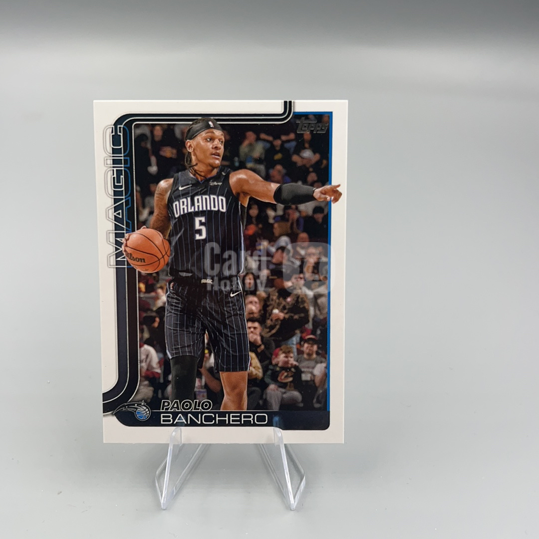 2025 Topps Topps Paolo Banchero I【顺丰速运 只合并不累计】TOPPS 班切罗 base