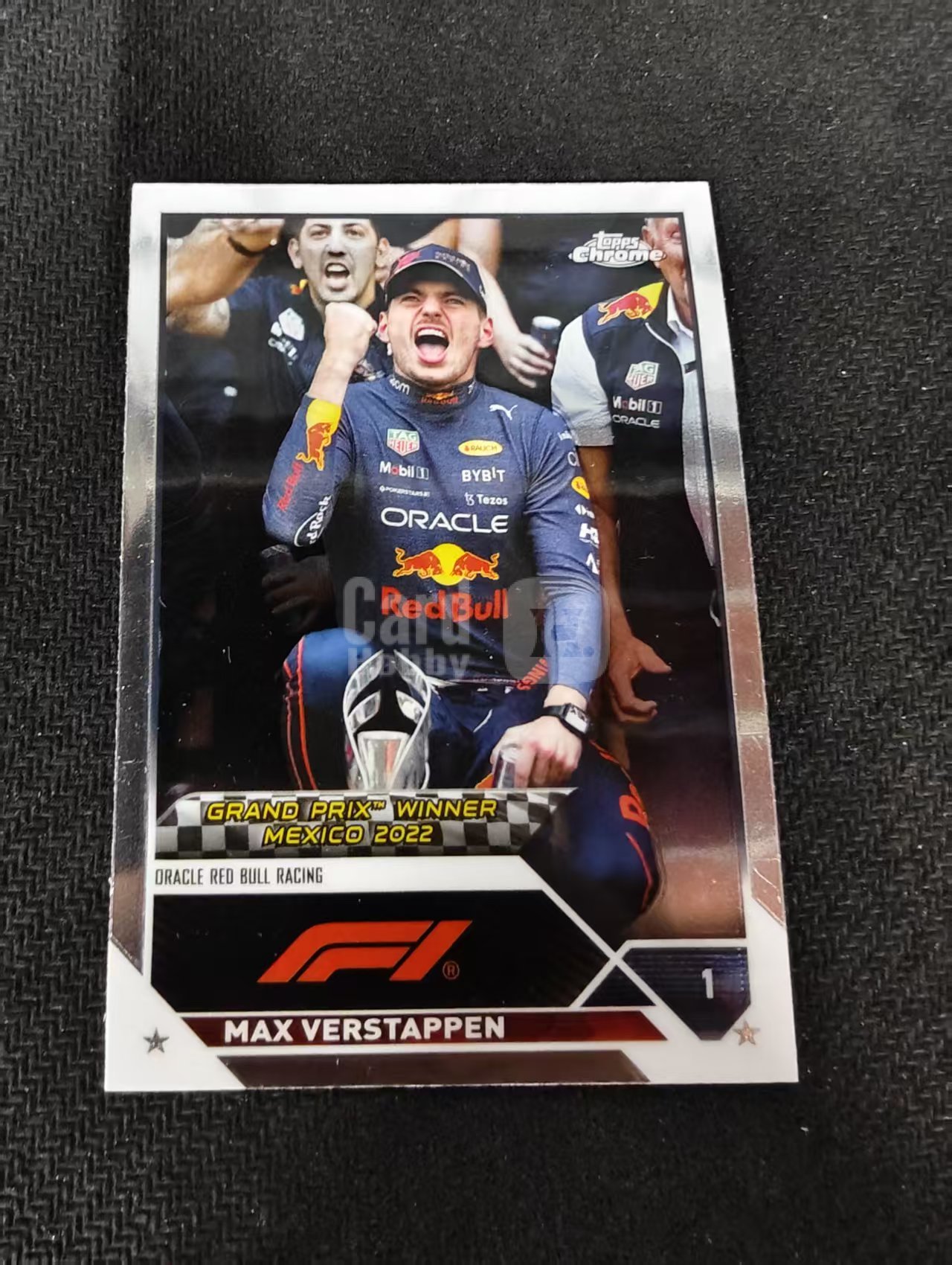 2023 Topps Chrome F1 Max Verstappen 维斯塔潘 红牛 划痕 边角瑕疵 #163