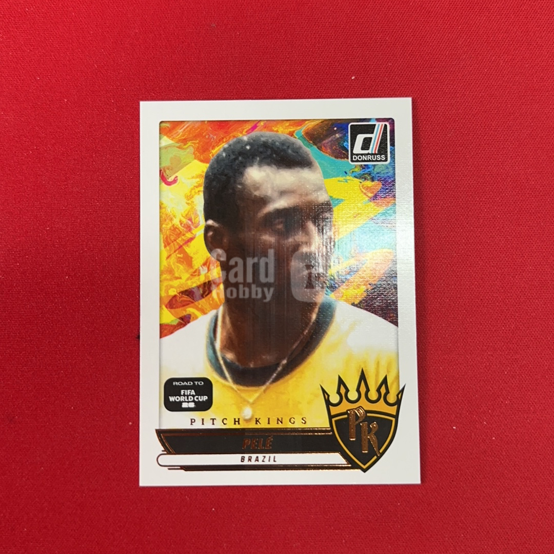 【四喜代拍】2025-26 Panini Donruss 世界杯 杜蕾斯 PELE 贝利 球王 巴西 1 油画特卡 卡品如图(polo)