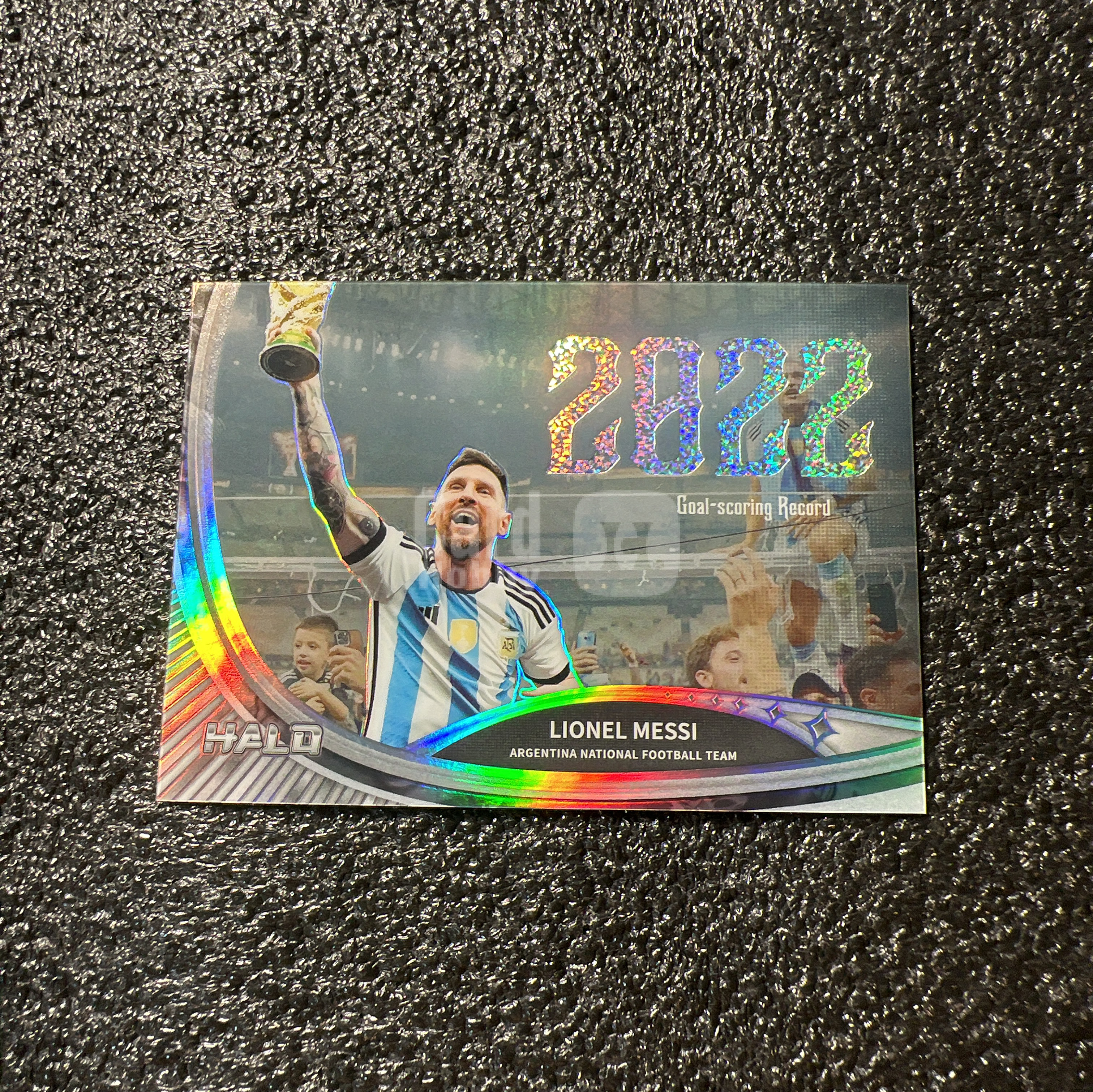 【足球代拍】2025 Playfull Herock Halo Lionel Messi 利昂内尔 梅西 球王 捧杯 2022 阿根廷 折射 荣耀之路 收藏必备 只发顺丰 X018