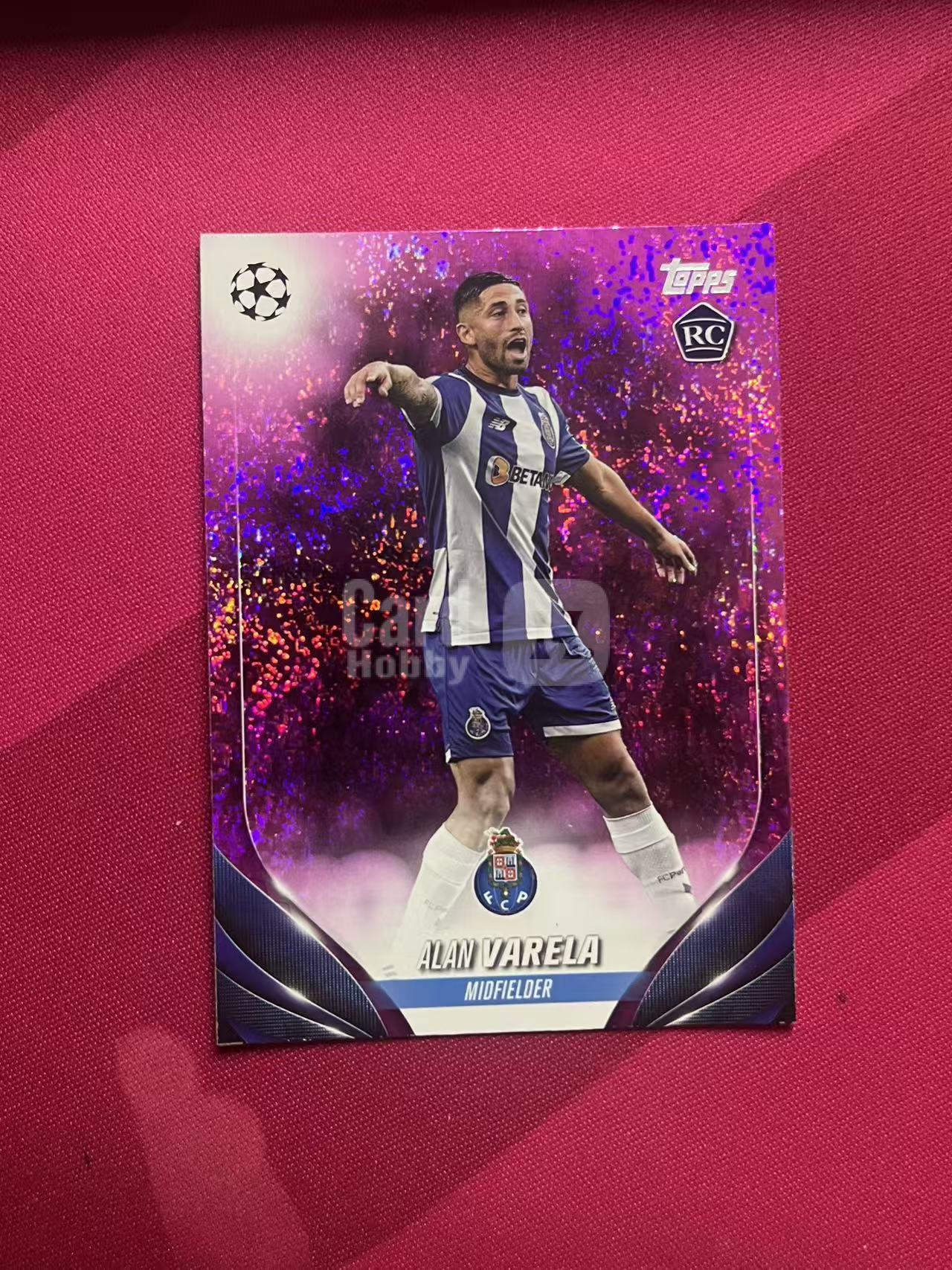 2024 Topps Topps Alan Varela #55 巴雷拉 波尔图 欧冠 RC 阿兰 UCC 瓦雷拉 折射 欧战 碧玉 C27