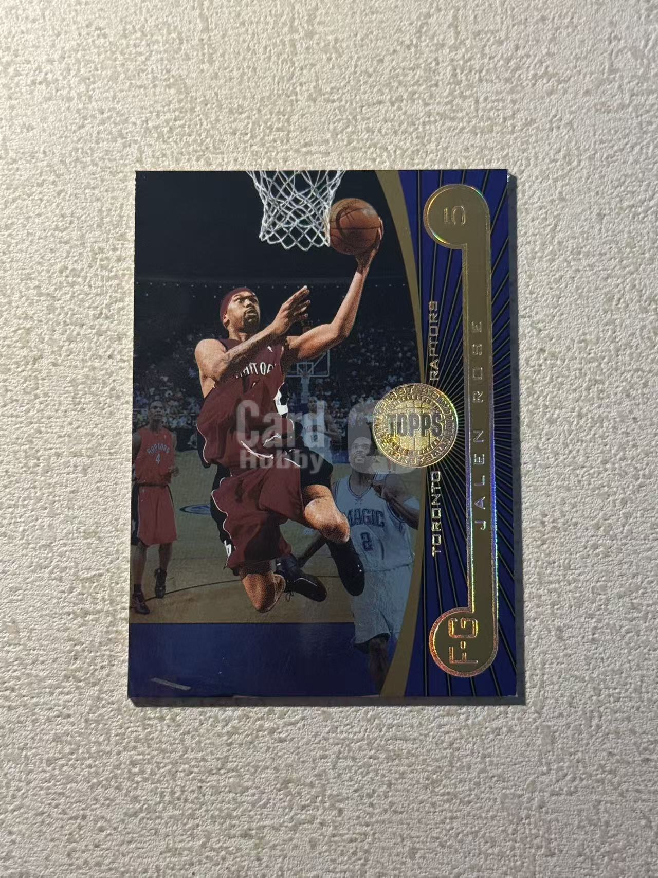 2006 Topps First Row Jalen Rose 猛龙 杰伦 罗斯 名宿 /325编 折射 稀有带编老卡 经典选图 收藏必备