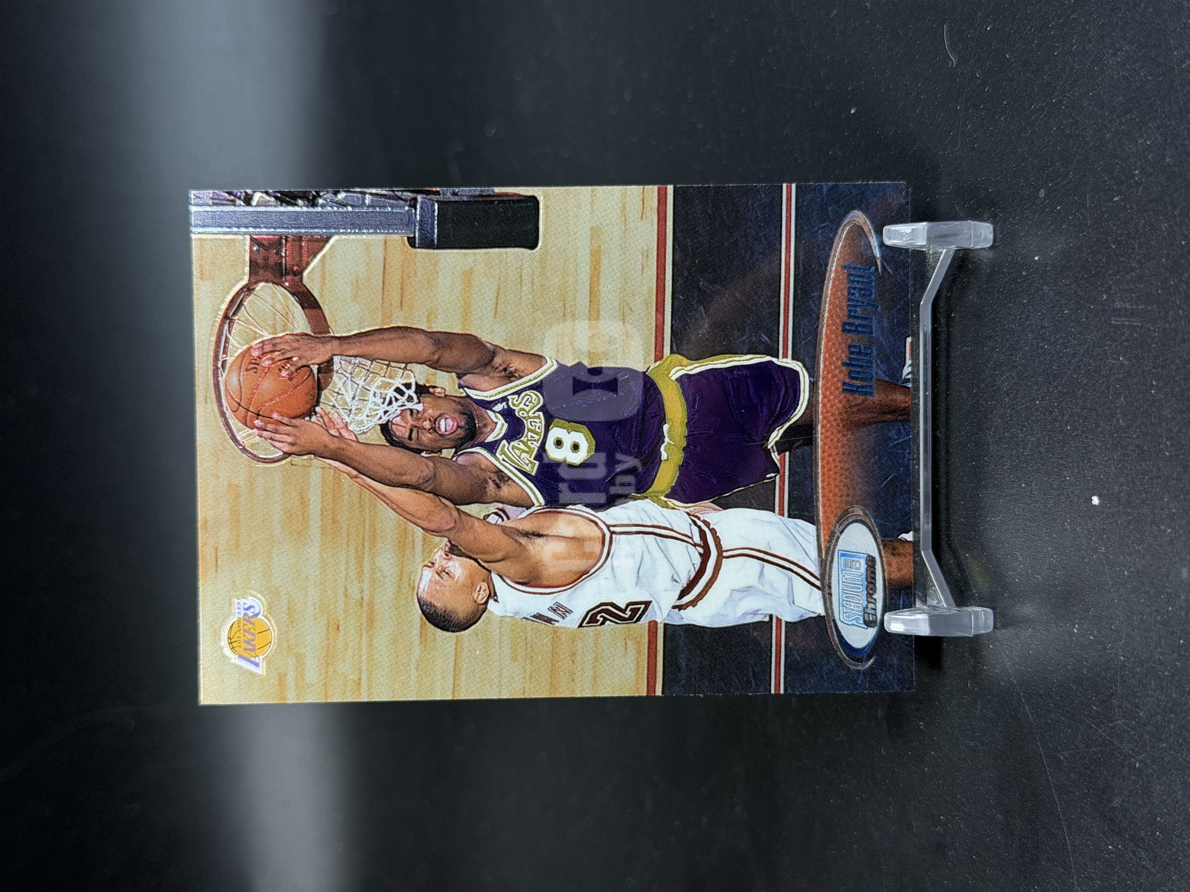 【狗刺】1997 Topps Stadium Chrome Kobe Bryant 湖人 科比 布莱恩特 黑曼巴 折射 瑕疵如图 麦克斯