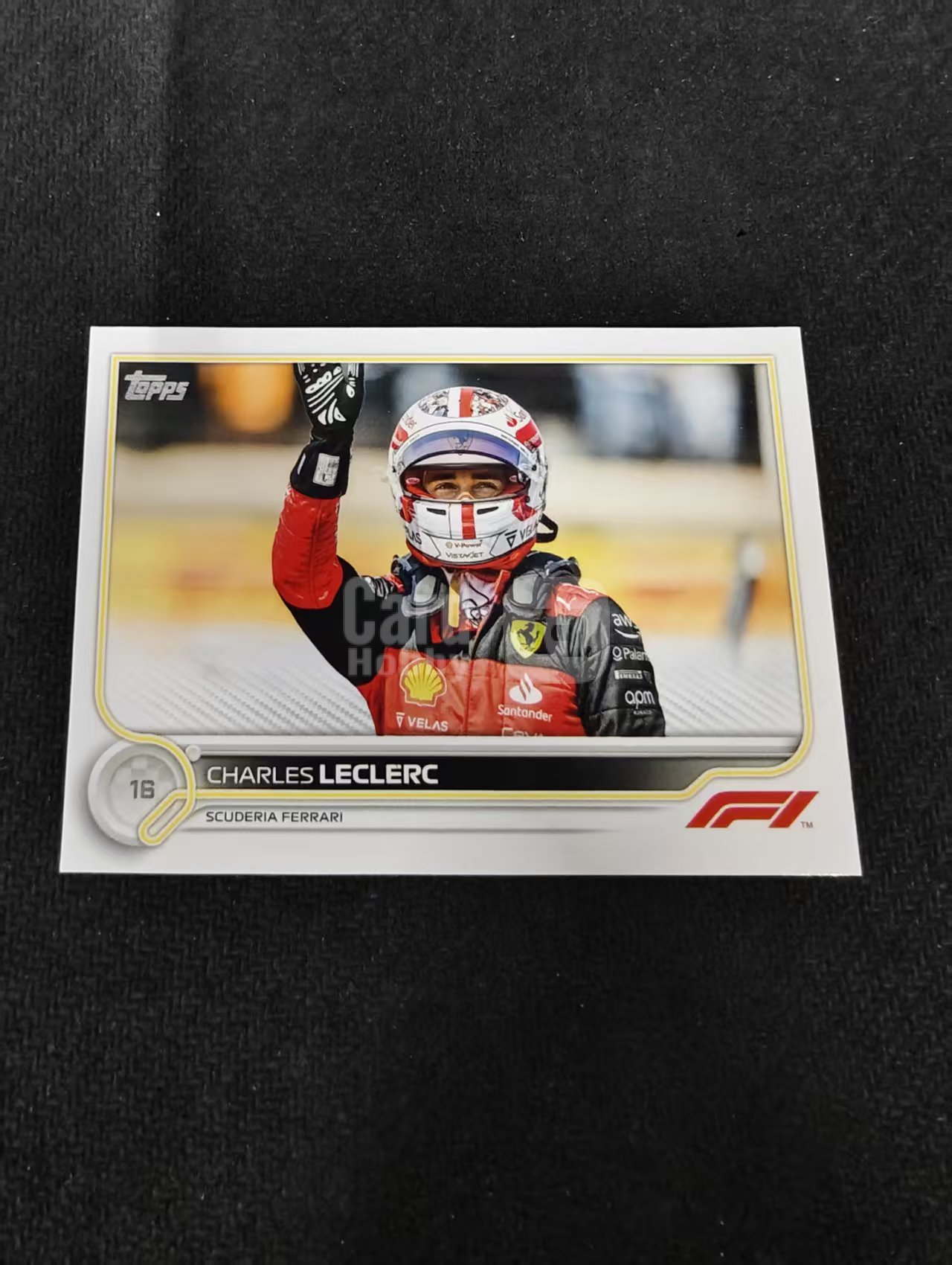 2022 Topps F1 Charles Leclerc 法拉利 夏尔 勒克莱尔 划痕 边角瑕疵@28