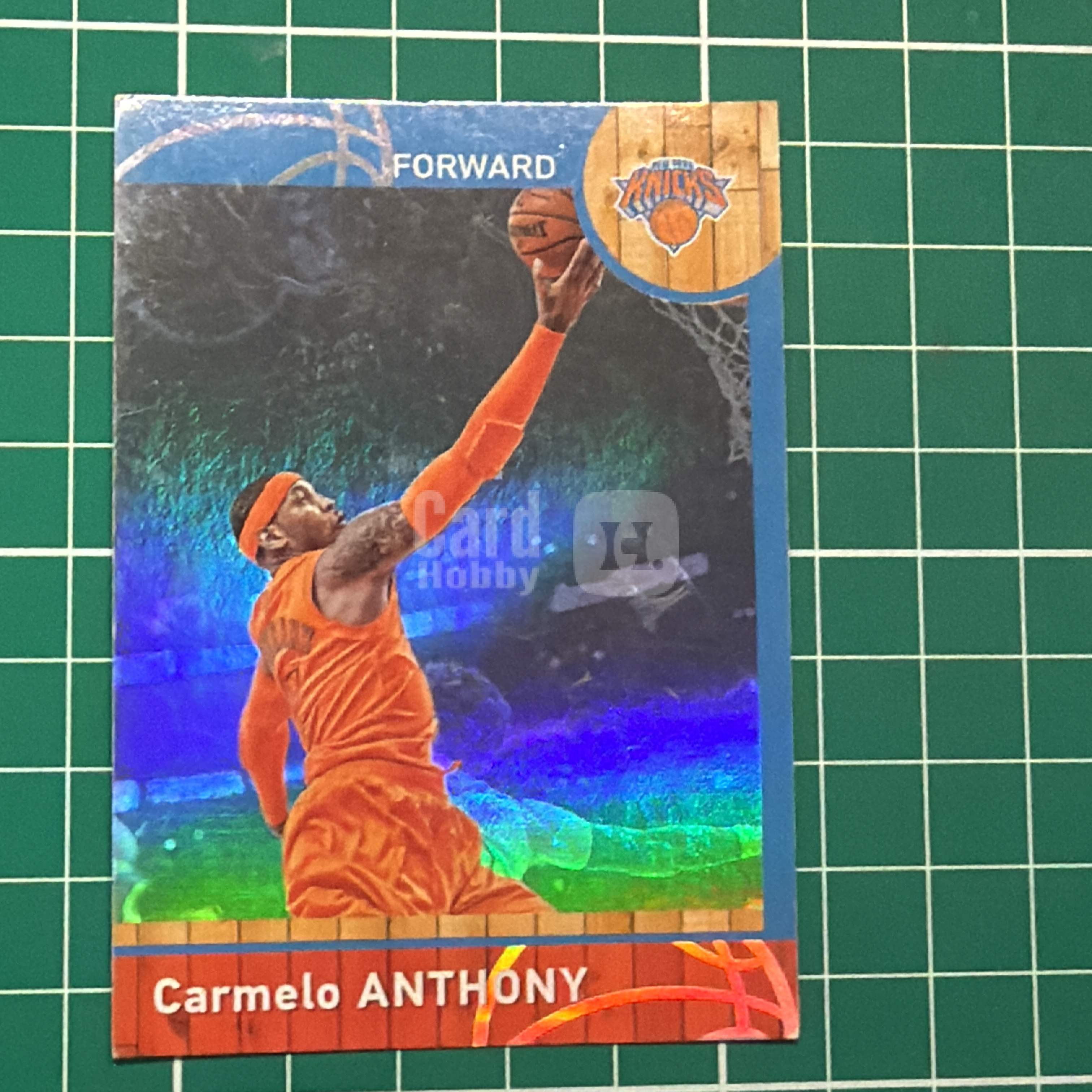2013-14 Panini Americana Carmelo Anthony S.p.a. 卡梅隆安东尼 甜瓜 折射 银折 闪卡 特卡 十年老卡 绝版卡 稀有大比例