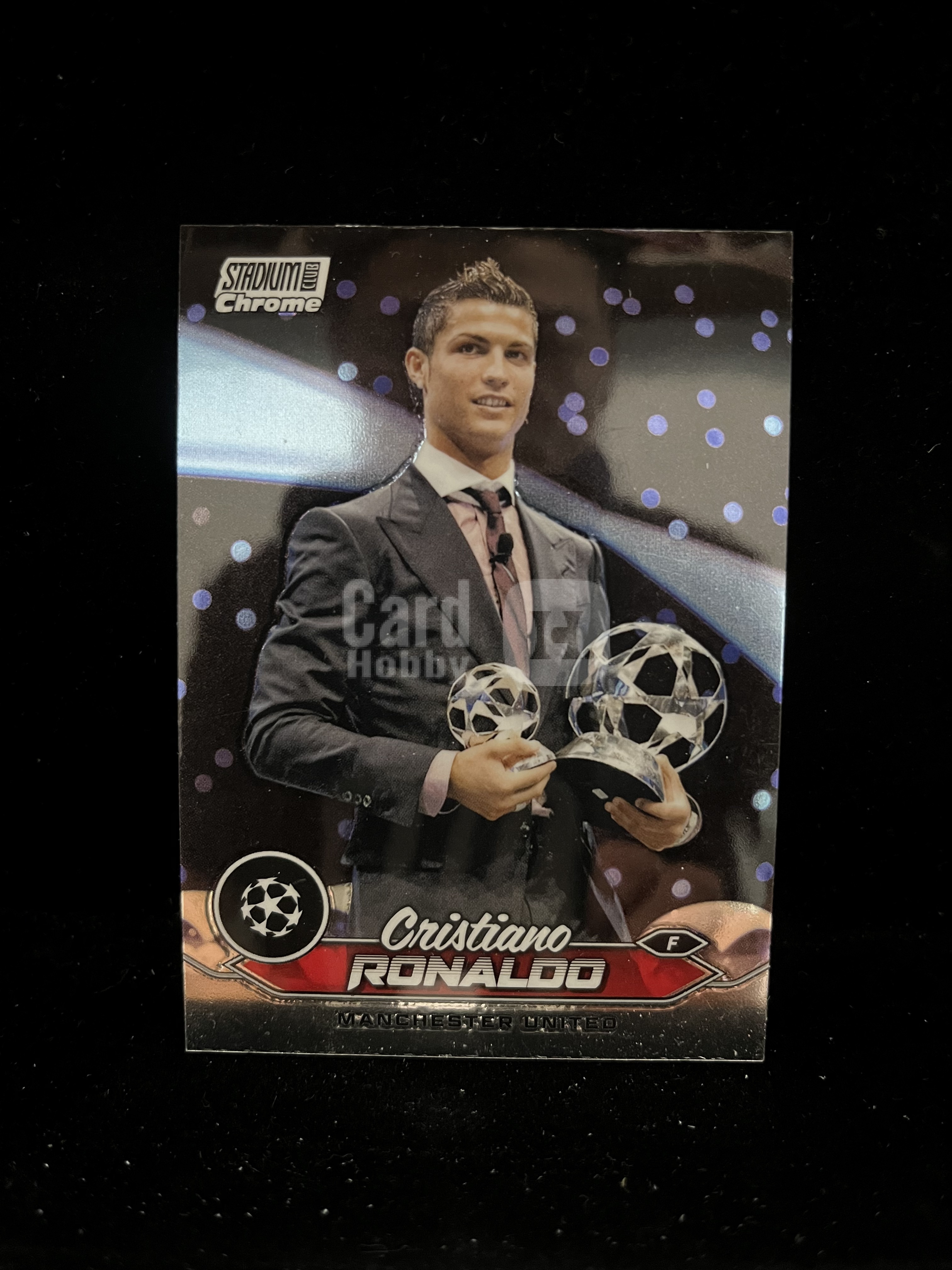 免费代拍 2024 Stadium Club Chrome 欧冠 C罗 Cristiano Ronaldo 卡品如图#E669
