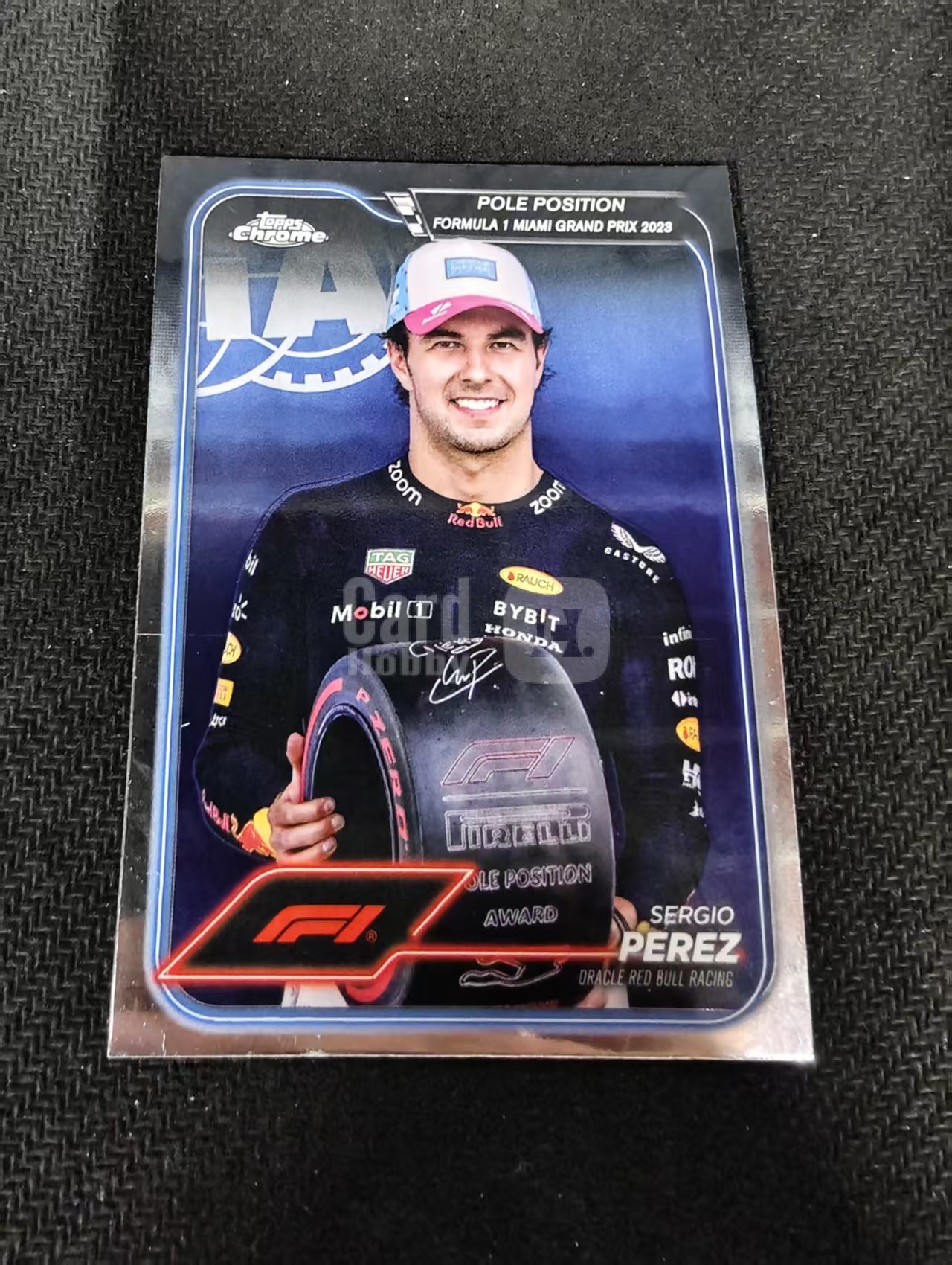 2024 Topps Chrome F1 Sergio Perez 红牛车队 塞尔吉奥 佩雷兹 划痕 边角瑕疵 #156