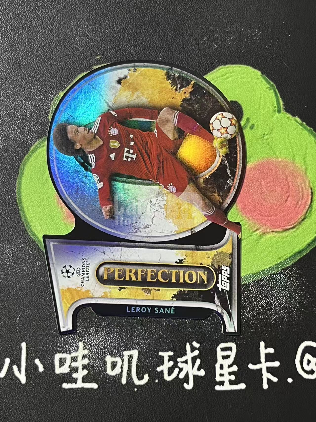 2023 Topps TOPPS Leroy Sané 欧战 UCC 拜仁慕尼黑 萨内 10号异形特卡 微瑕如图【ZYP代拍】NQ26