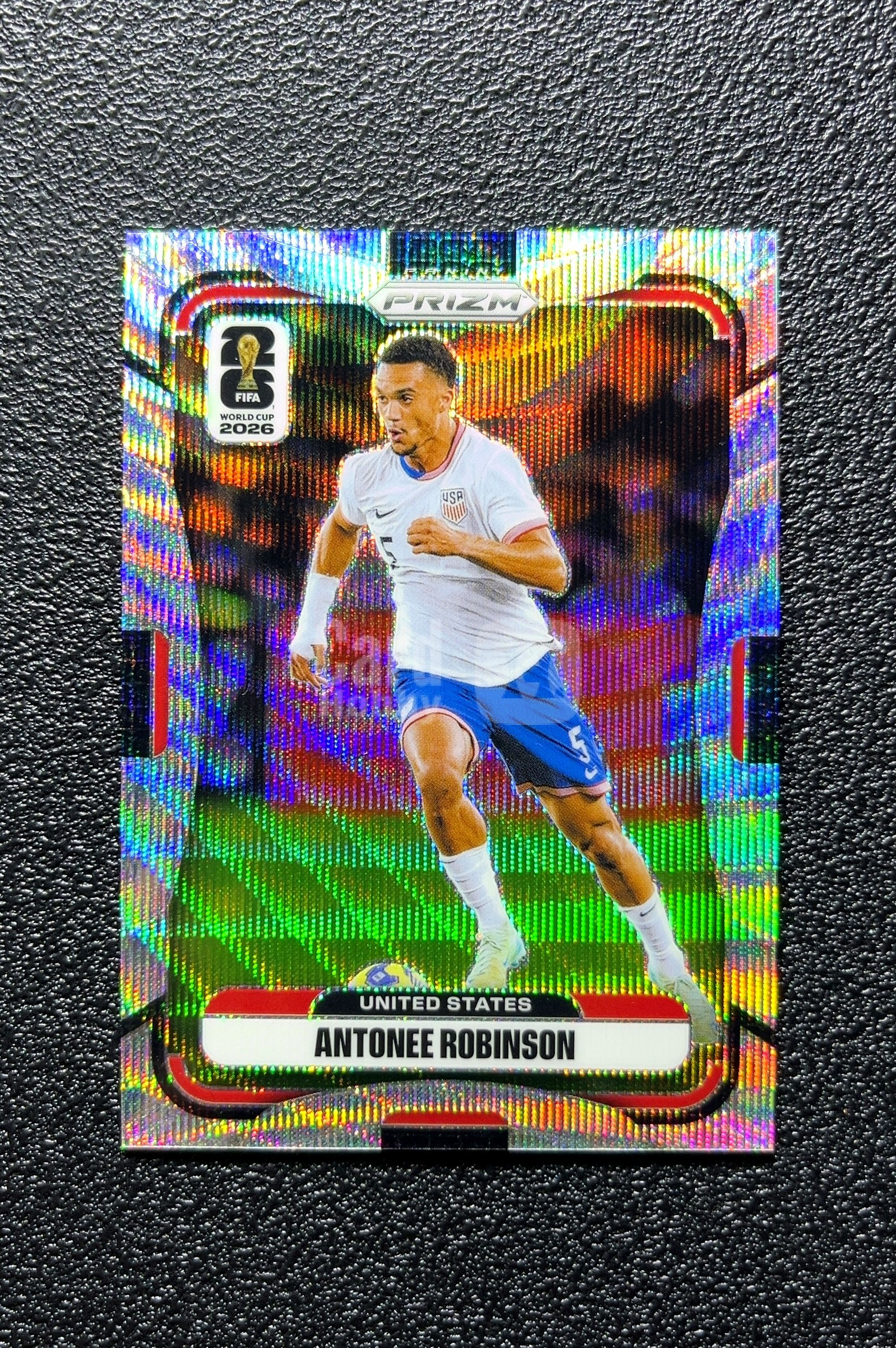 【小白1%代卖】2026 Panini Prizm Antonee Robinson 安东尼·罗宾逊 卡品如图 高价值 #437 United States 美国队 0809
