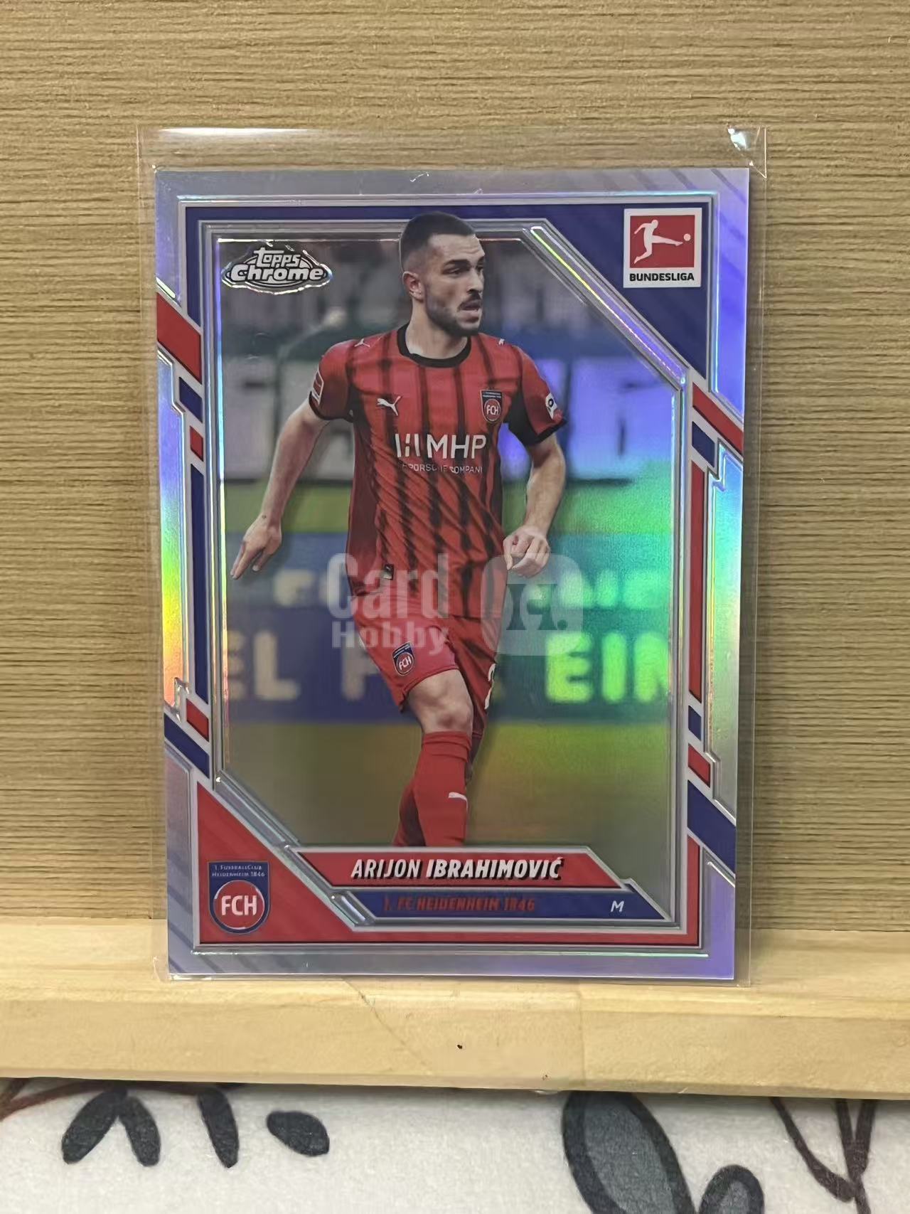 2026 Topps Chrome arijon ibrahimovic 阿尔扬 伊布拉希莫维奇 海登海姆 银折 德甲 实卡精美 卡品如图 LZL7