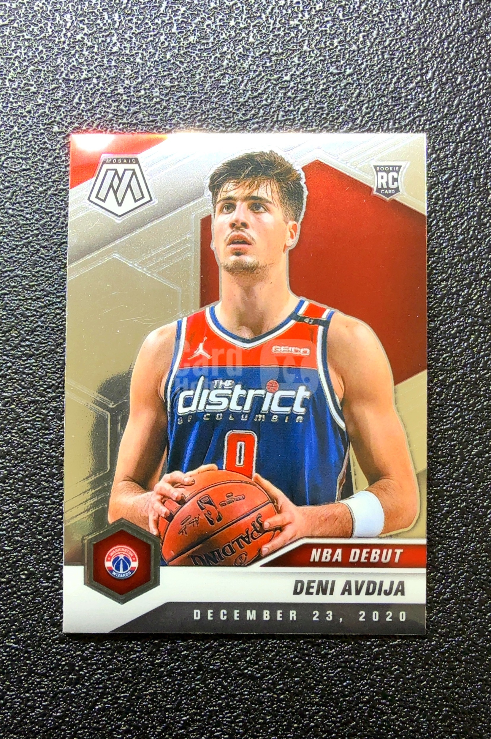 【小白1%代卖】2021 Panini Mosaic RC 新秀 Deni Avdija 丹尼·阿夫迪亚 新秀 RC 卡品如图 高价值 #272 Washington 0020#193