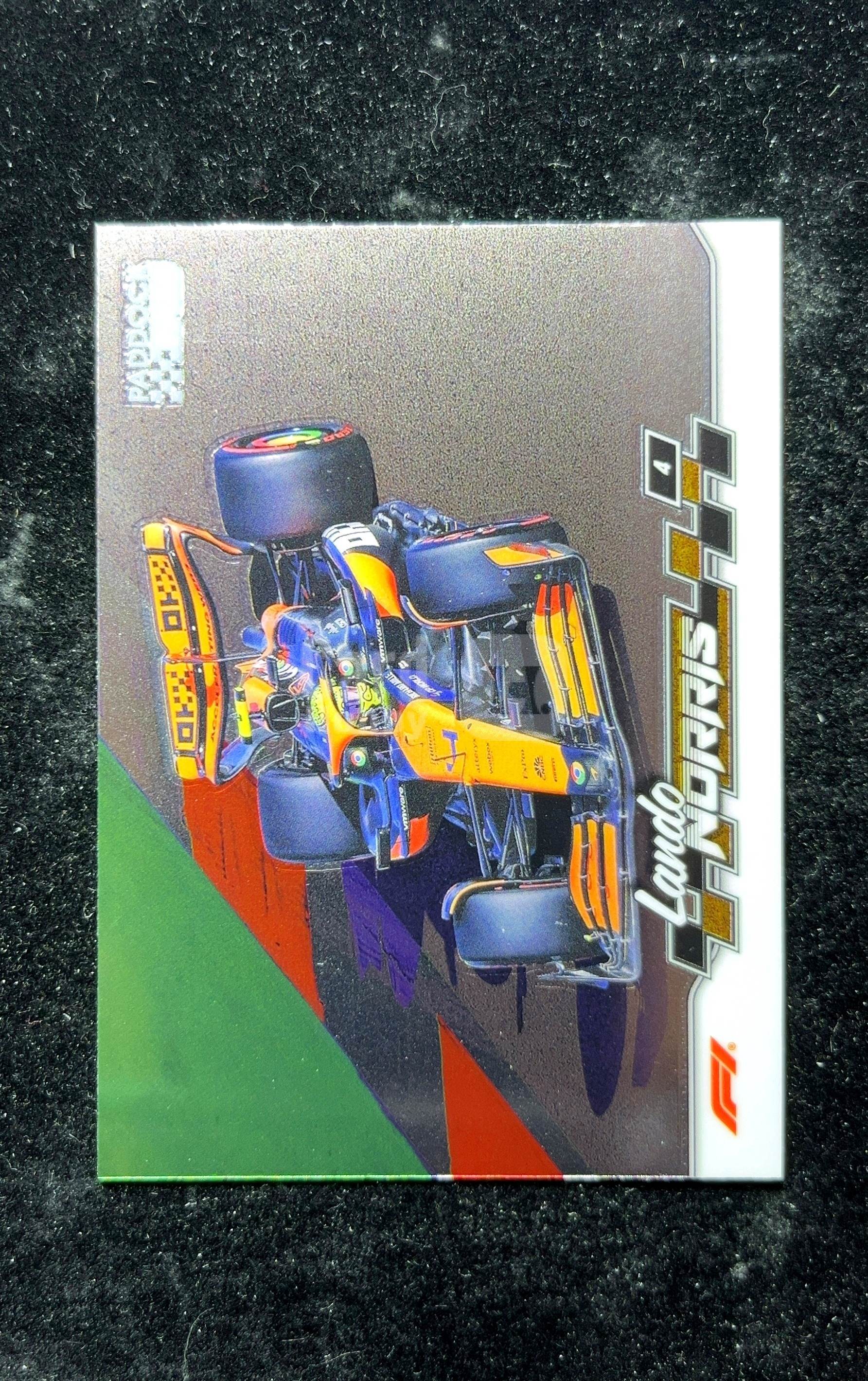 【小白1%代卖】2024 Topps Paddock Lando Norris 兰多·诺里斯 卡品如图 高价值 #37 McLaren F1 Team 迈凯伦 车队 0625