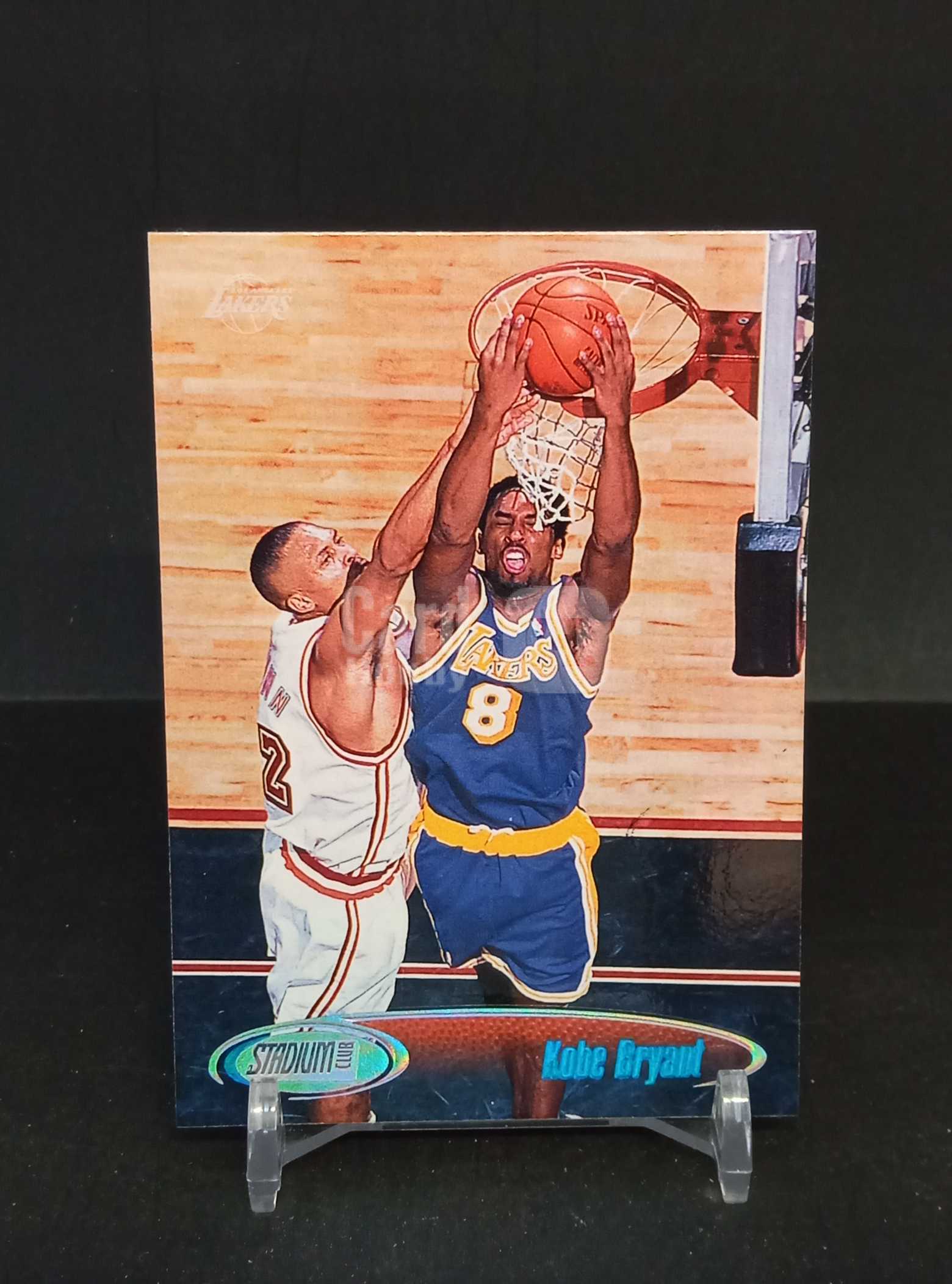 【DC拍卖】7.23CR7(微瑕)98-99 Topps Stadium Club Kobe Bryant 科比布莱恩特 湖人经典赛场普卡 #170 正反面实拍