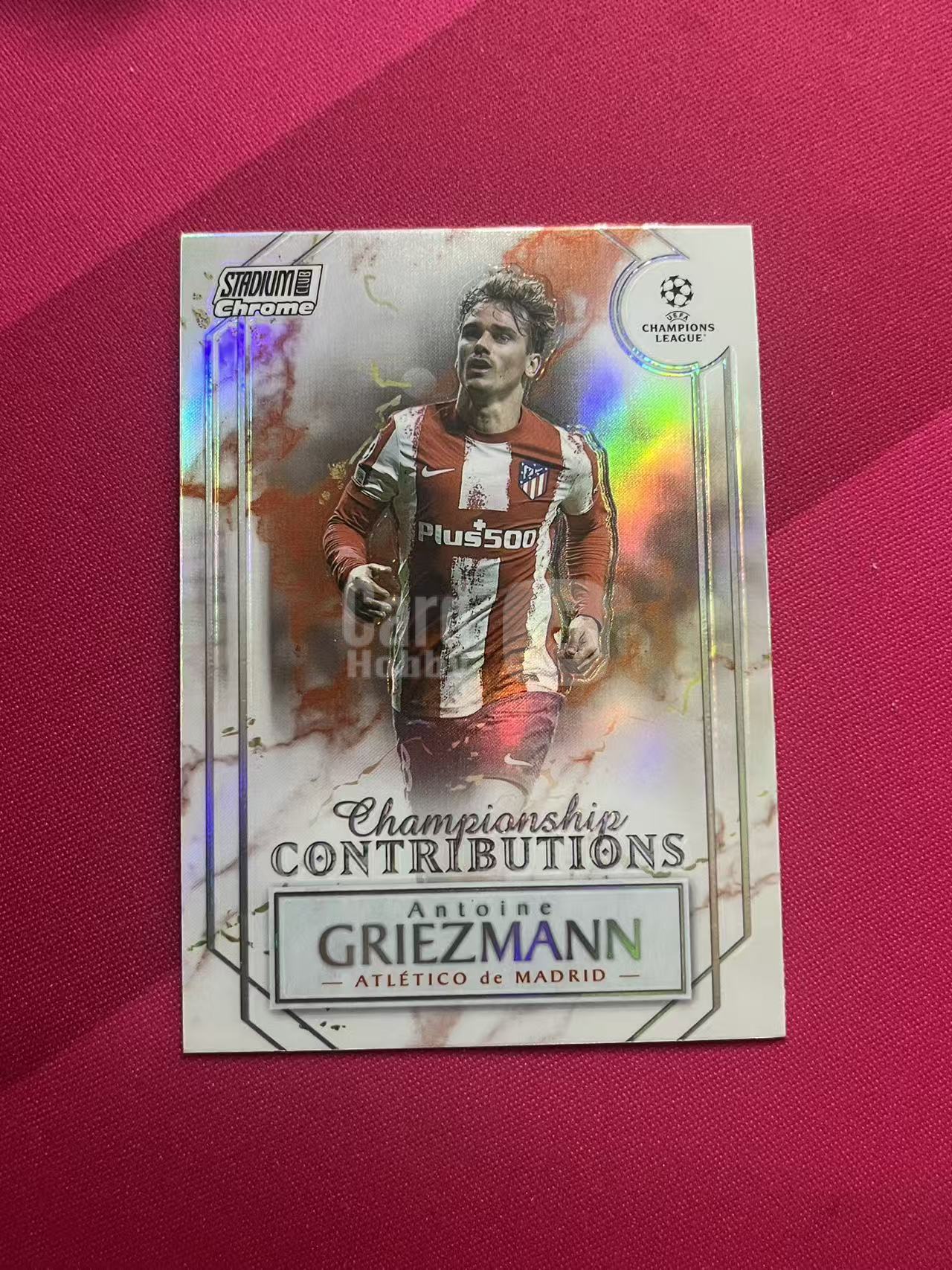 2022 Topps Stadium Club Chrome Antoine Griezmann #CC-AG 竞技场 马德里竞技 欧冠 格列兹曼 B62