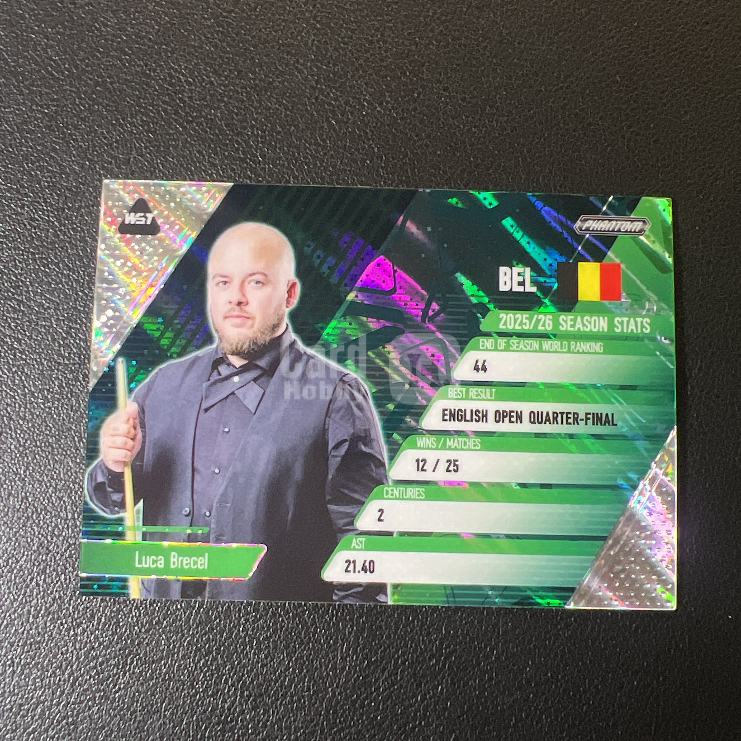 【鲨鱼代卖】2026 Kakawow PHANTOM 斯诺克 卡卡沃 WST Luca Brecel 布雷切尔 特卡 数据 折射 235编 SY8990