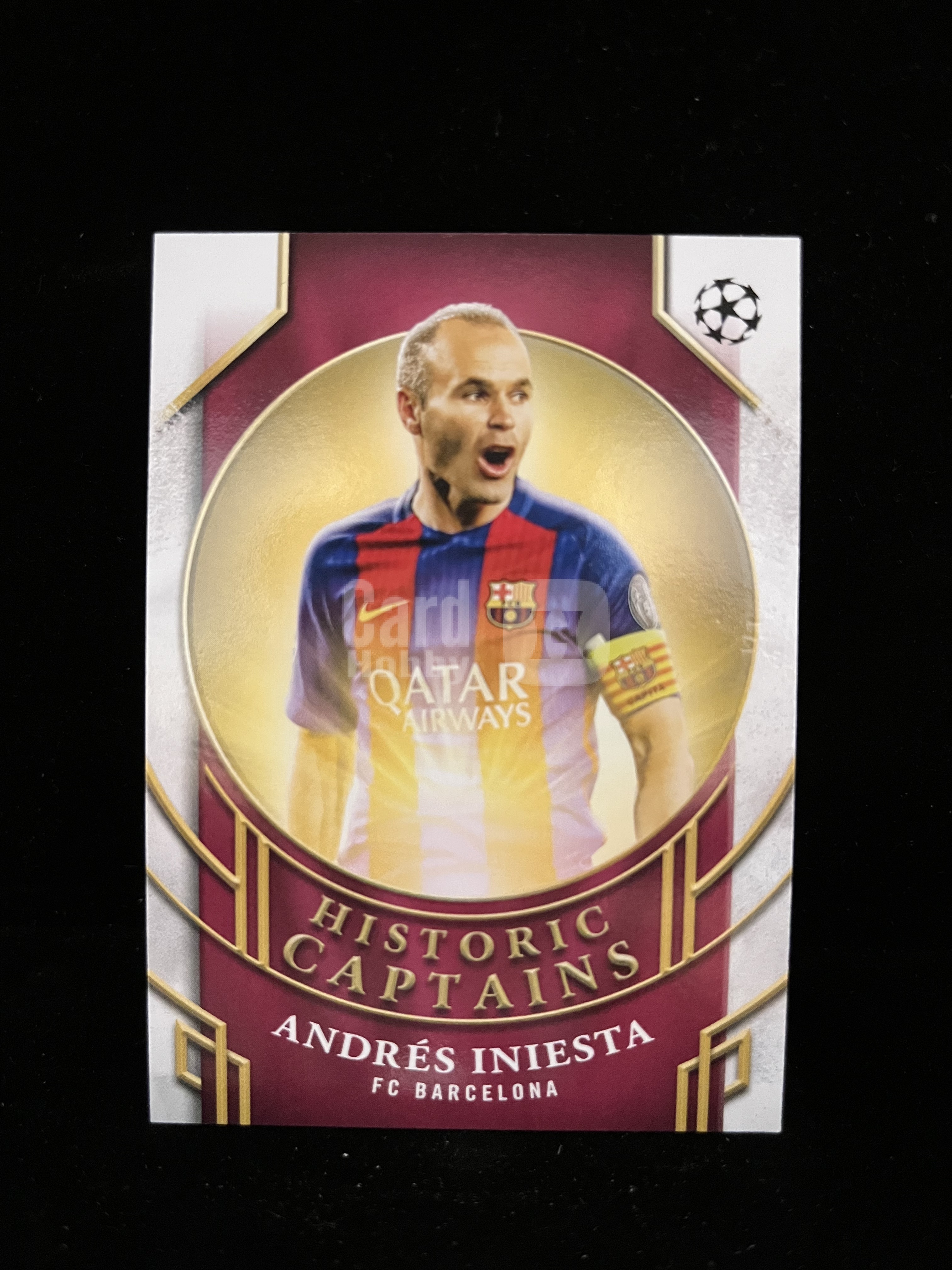 免费代拍 Topps Historic Captains 欧冠 伊涅斯塔 Andrés Iniesta 卡品如图#D695