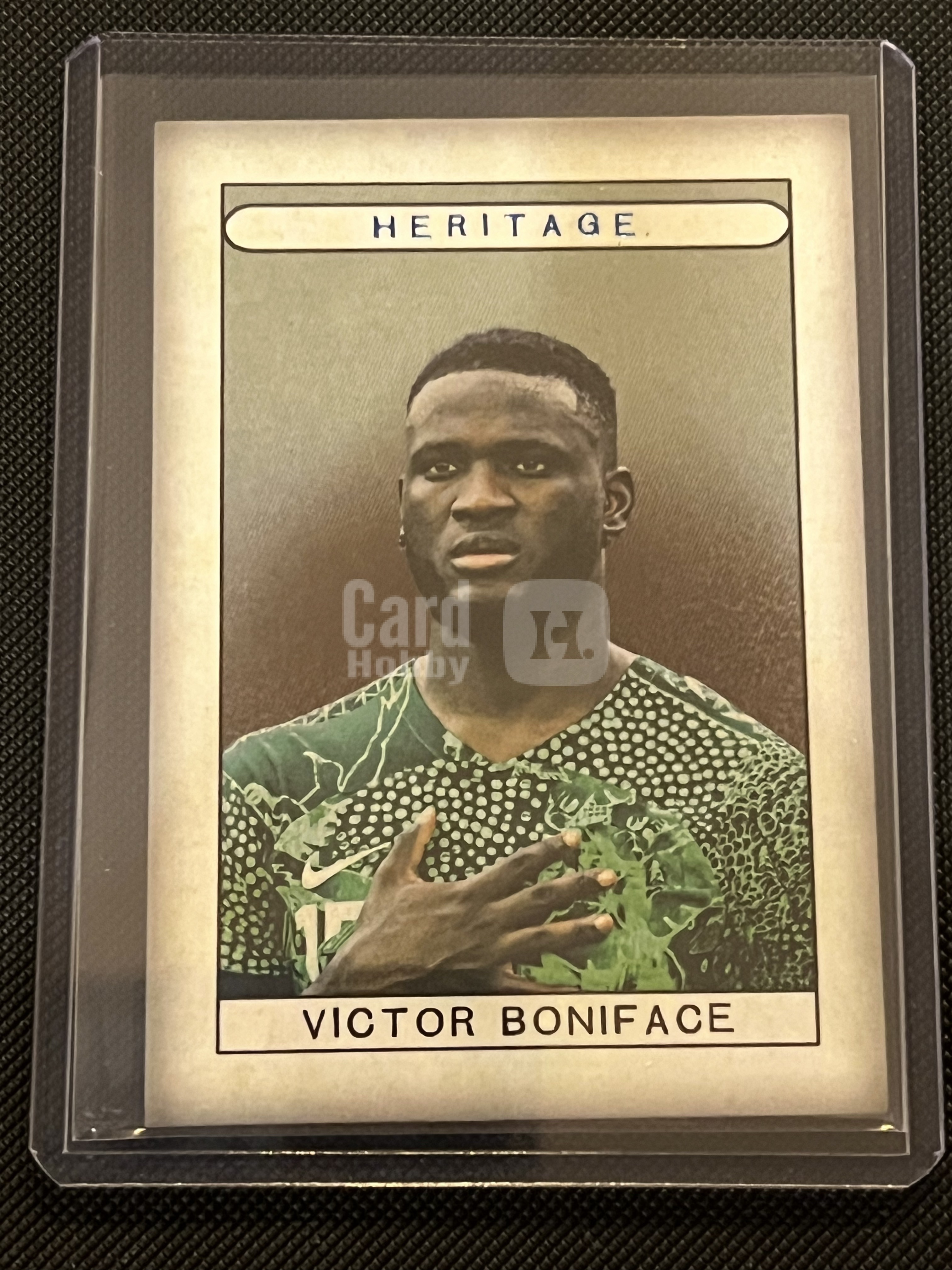 2024 Futera Futera Unique victor boniface #HG062 尼日利亚 维克托·博尼费斯 2/19 19编 平行限量 肖像特卡!!凑套必备!!