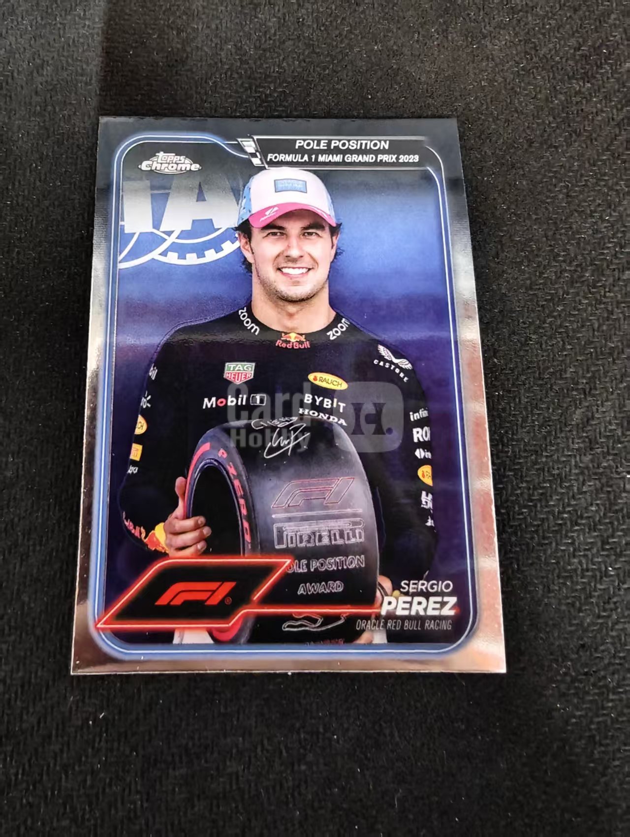 2024 Topps Chrome F1 Sergio Perez 红牛车队 塞尔吉奥 佩雷兹 划痕 边角瑕疵 #156