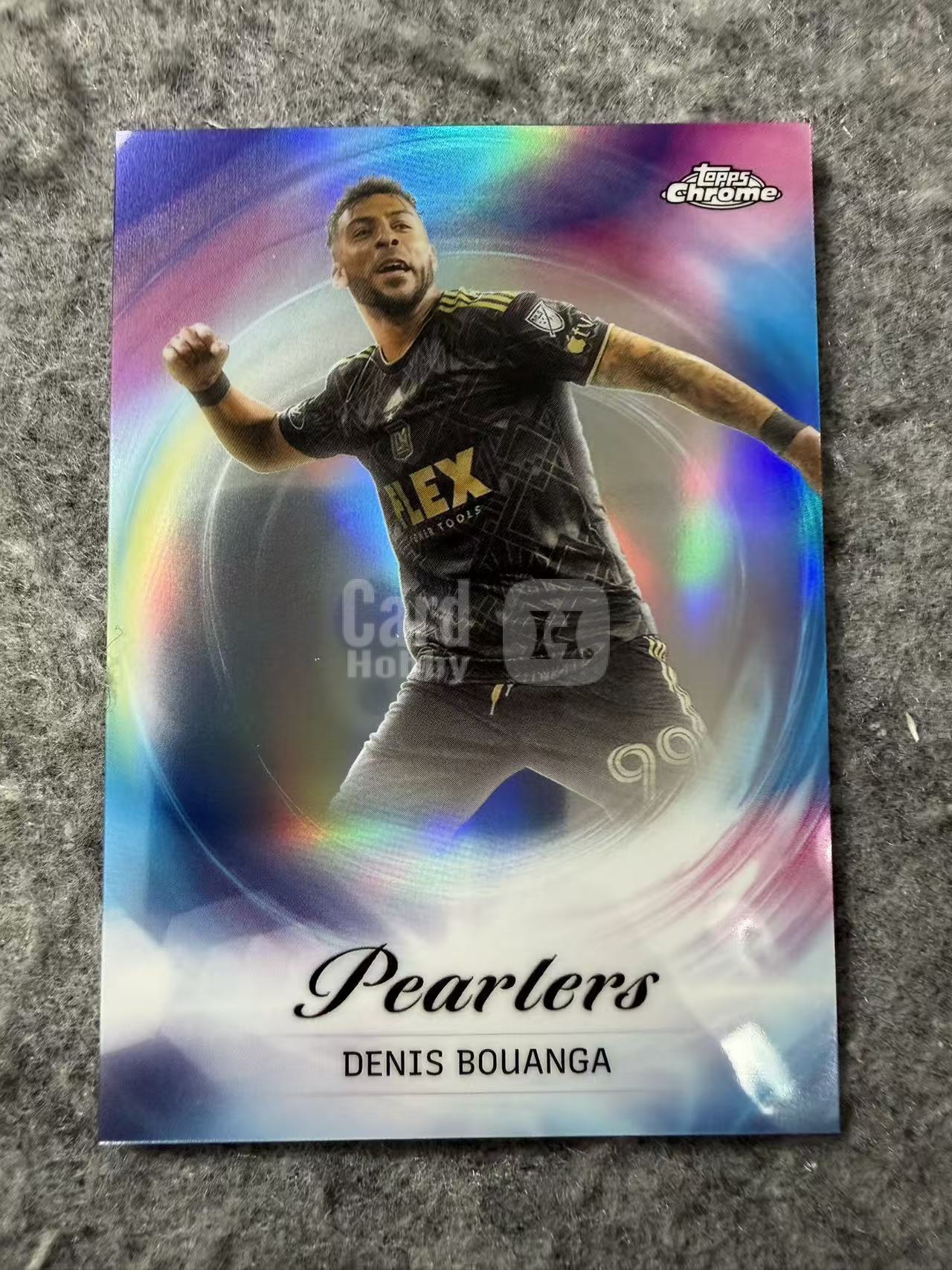 2023 Topps Chrome Denis Bouanga MLS 美职联 洛杉矶FC 德尼 布安加 折射 Pearlers 珍珠 大比例 SP 特卡 收藏必备
