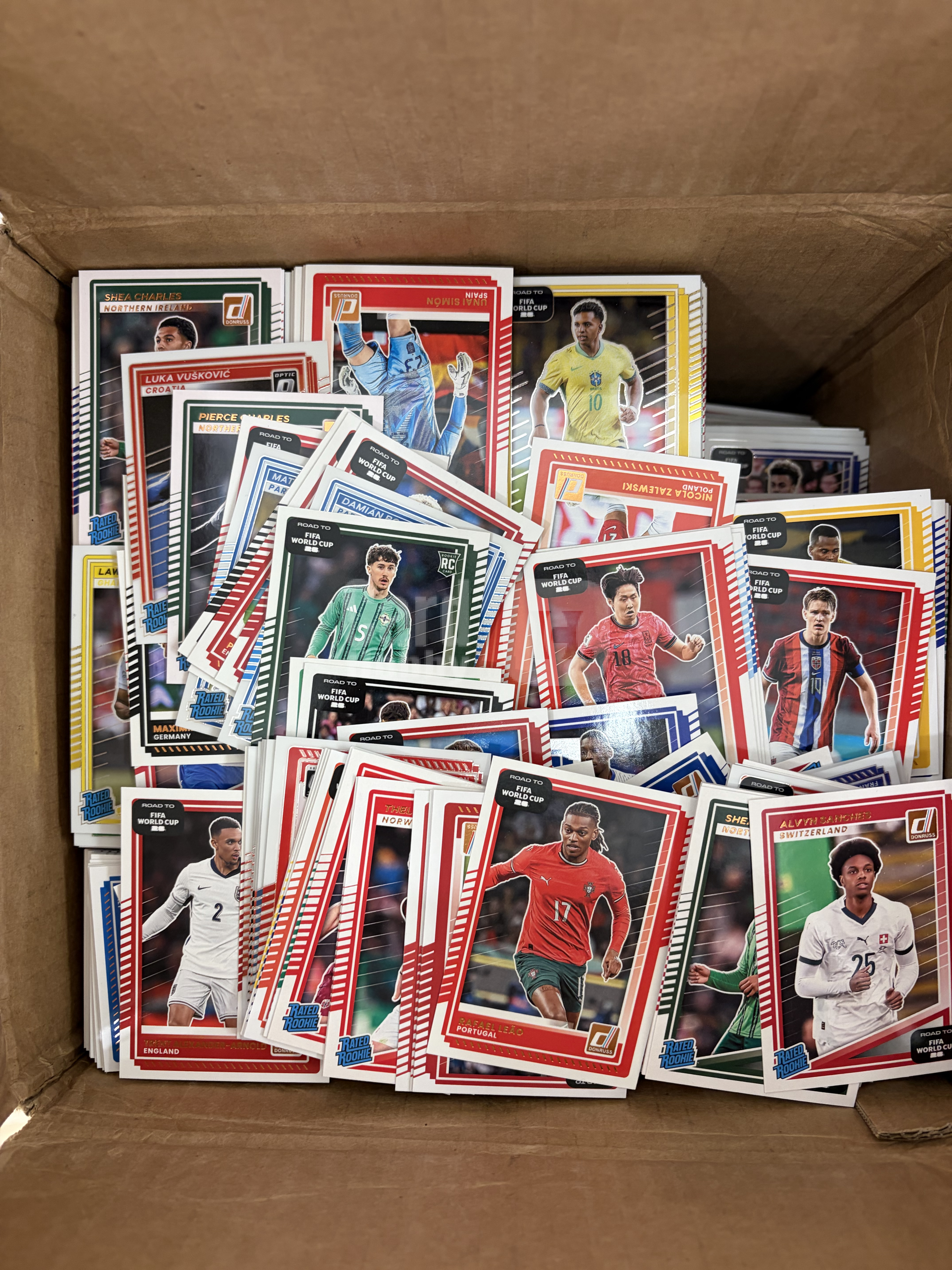 2025-26 Panini Donruss Base 帕尼尼 杜蕾斯世界杯之路 base 5000张左右打包 o版d版都有 随机出现特卡梅西c罗亚马尔莫拉等 不保人物不保卡品 顺丰到付介意勿拍#11