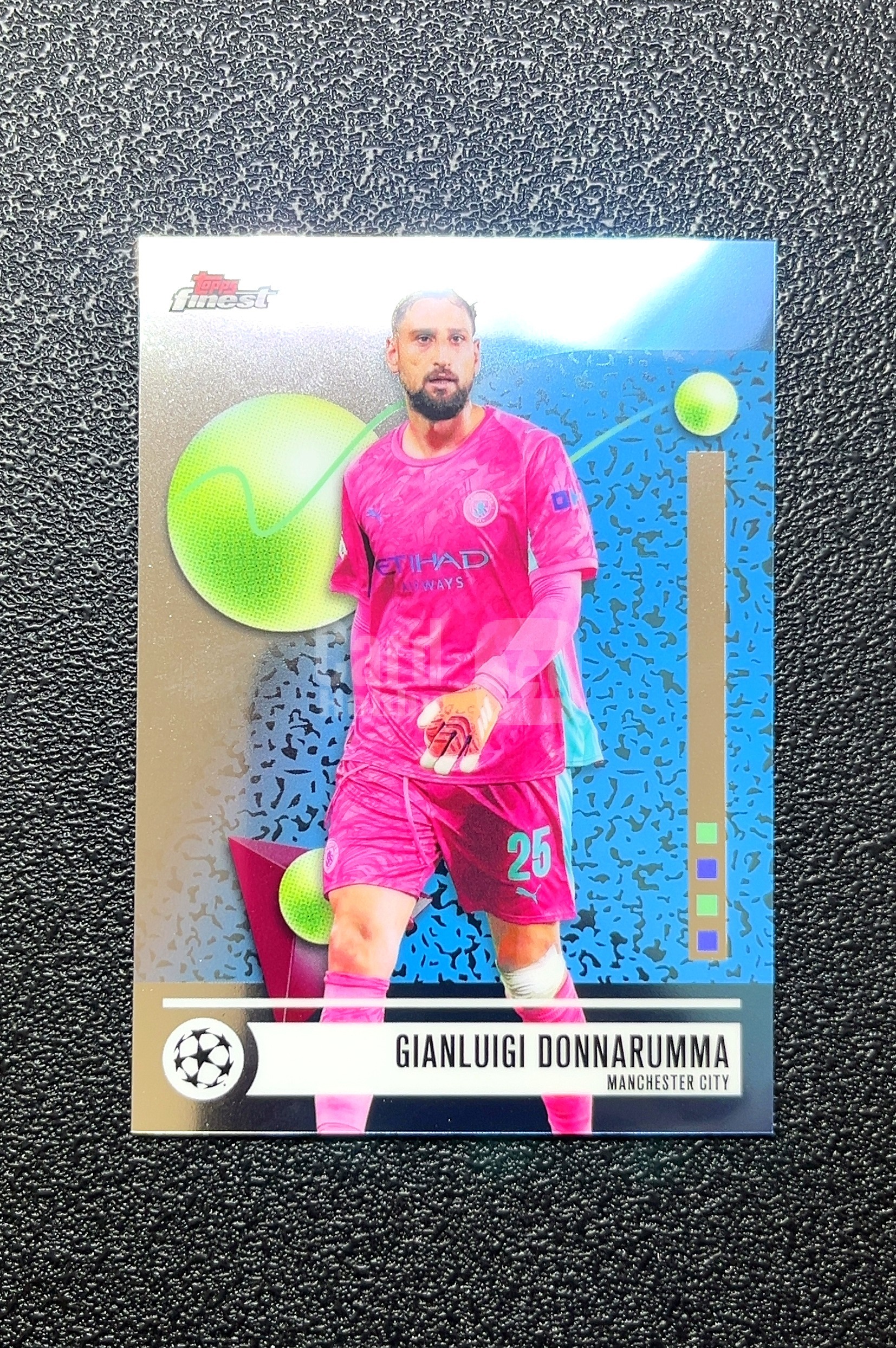 【岛屿拍卖】2023 Topps Finest Gianluigi Donnarumma 詹路易吉·唐纳鲁马 卡品如图 高价值 #130 Manchester City 曼城 0007#49