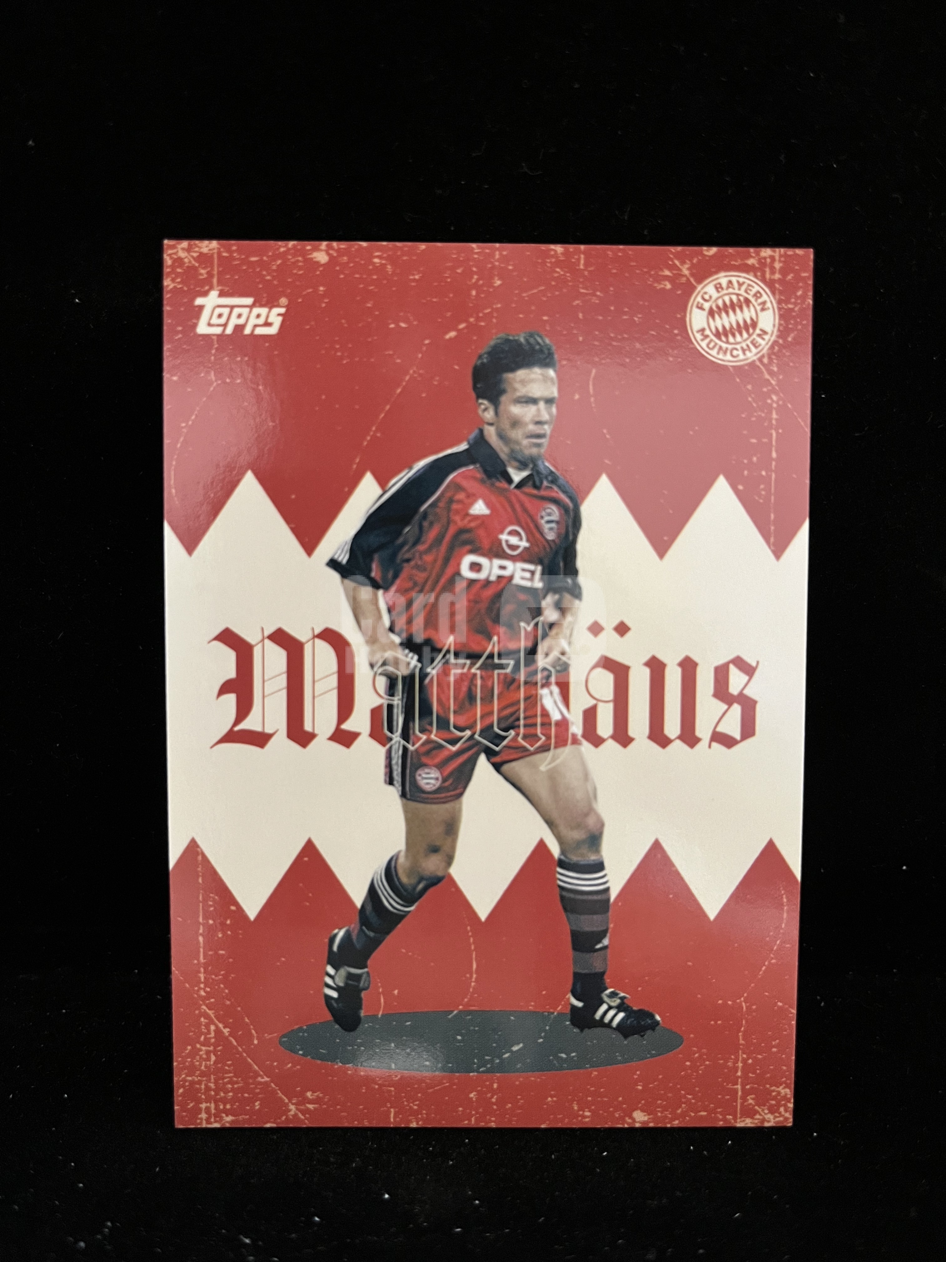 免费代拍 Topps FC Bayern Munchen Team Set 德甲 马特乌斯 Lothar Matthäus 卡品如图#G497