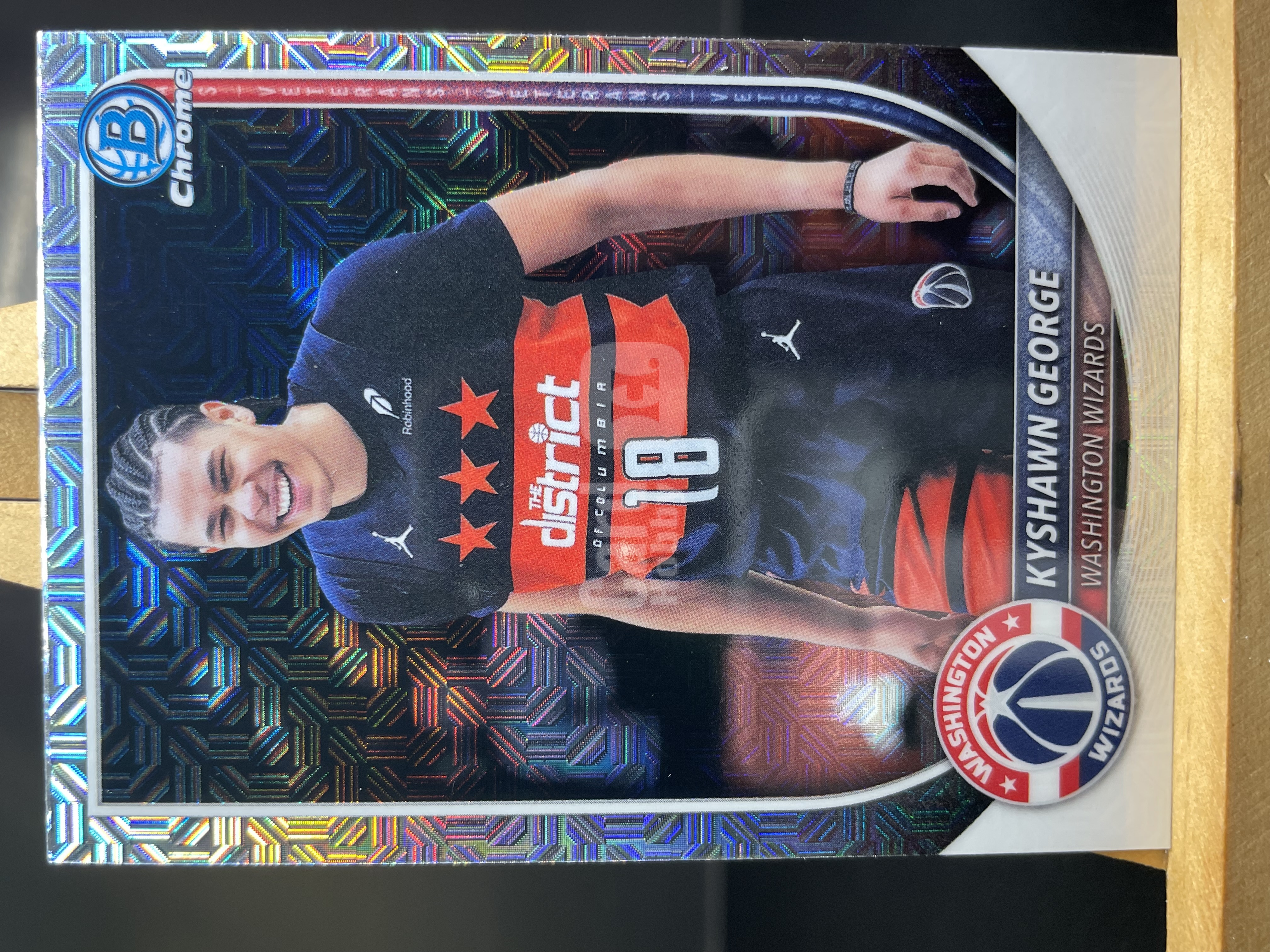 (A1) 2025 TOPPS MOJO折 凯肖恩 乔治 奇才 近期大热球星 收藏凑套必备 卡品如图 !!!