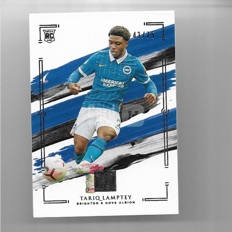2020-21 Panini Impeccable Tariq Lamptey (鸿英收藏社)2020-21 Panini 英超 小真金 布莱顿 兰普泰 75编 球星卡 43/75