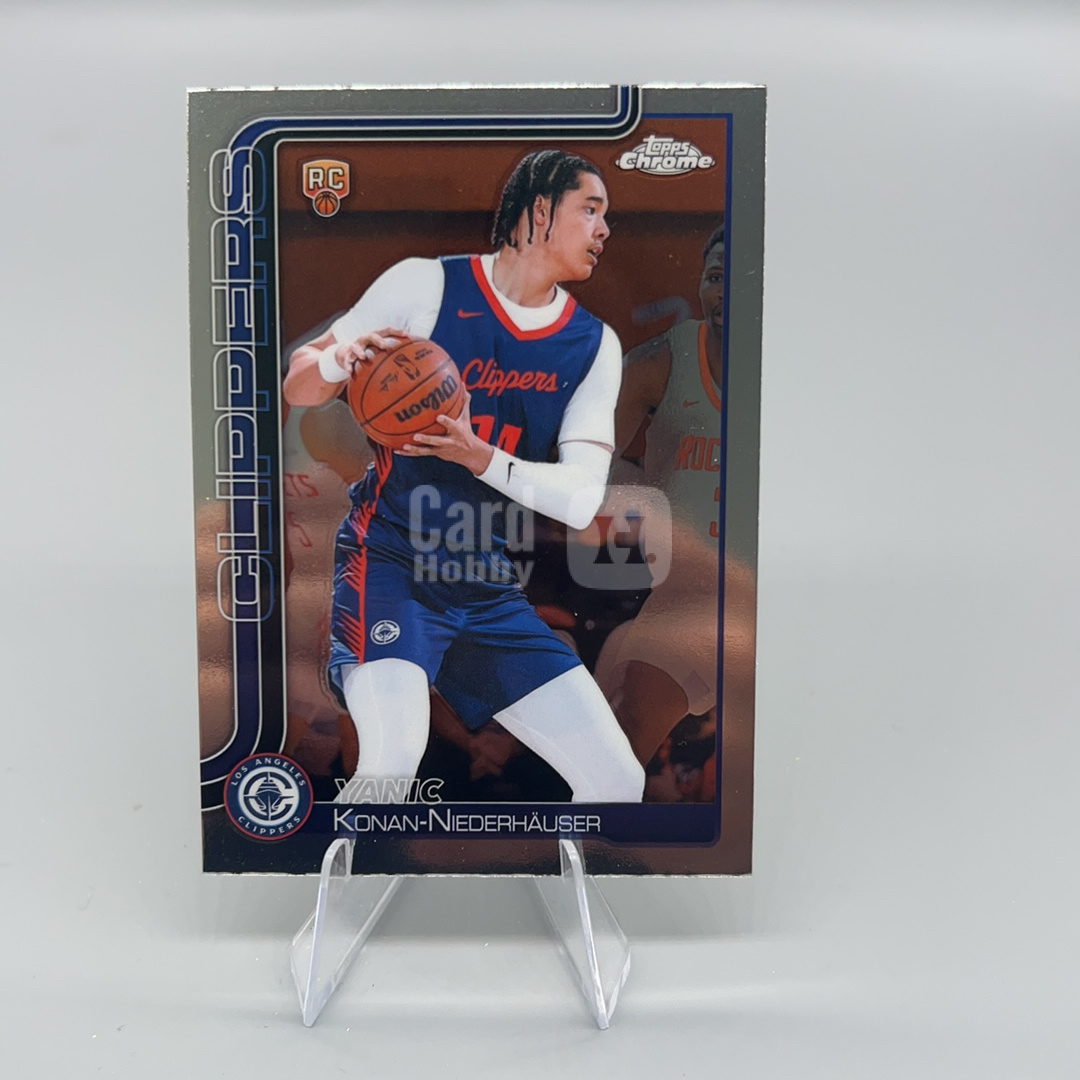 2025 Topps Chrome Yanic Niederhäuser RC H 【顺丰速运 只合并不累计】topps 新秀RC 亚尼克 尼德豪泽  base