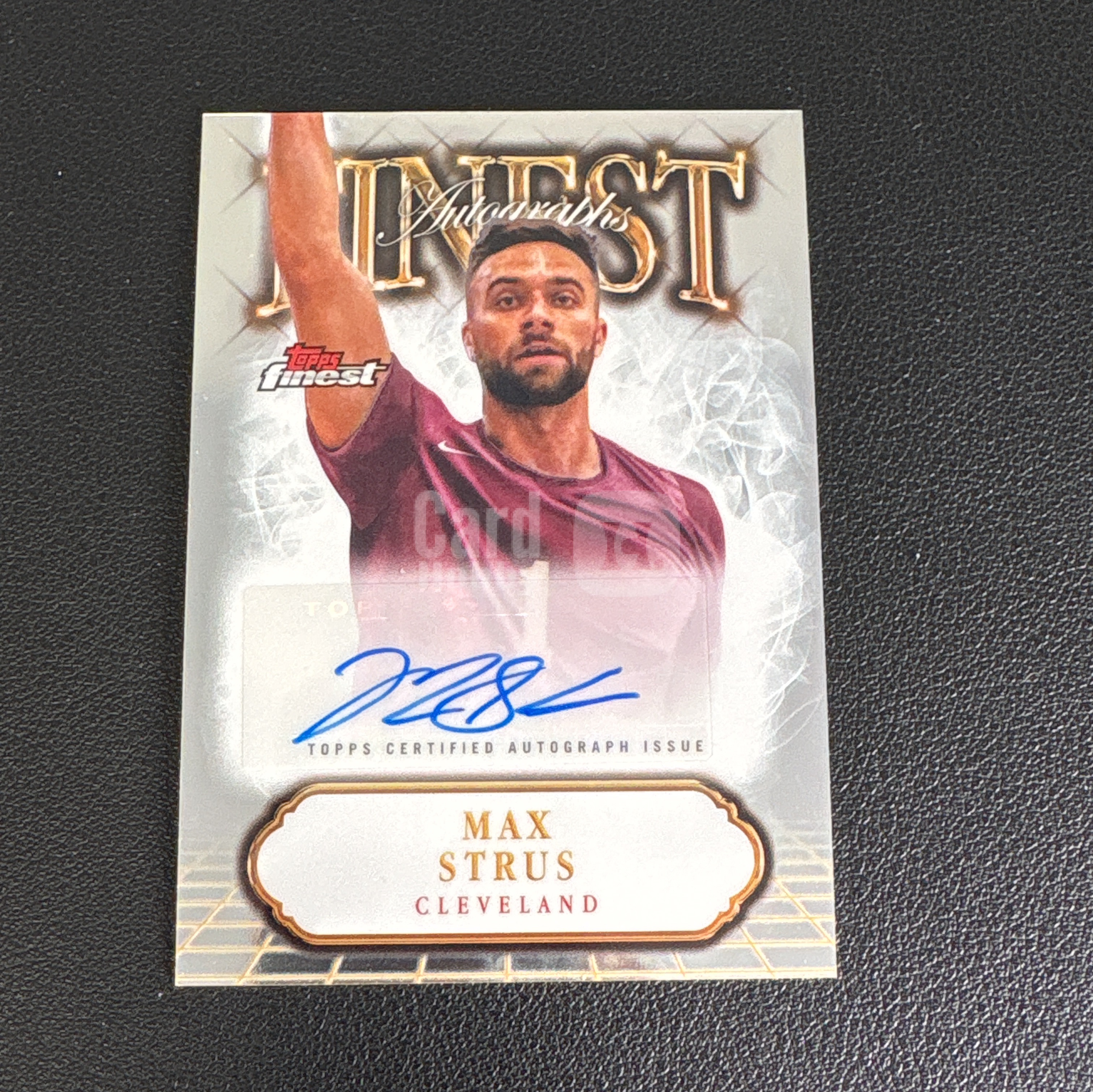 2024-25 Topps Finest Max Strus RC 【小v代拍】马克思 斯克鲁斯 签字 奇才 finest系列 卡品如图【pd5】v