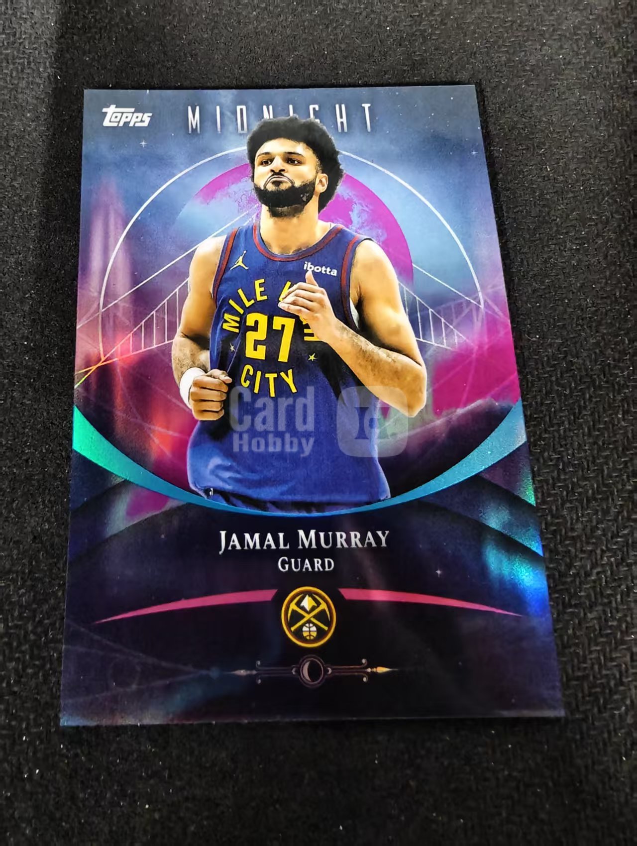 2025-26 Topps Mionight Jamal Murray 元年篮球午夜 丹佛掘金 口曼巴 贾马尔 穆雷 默里 折射 瑕疵如图