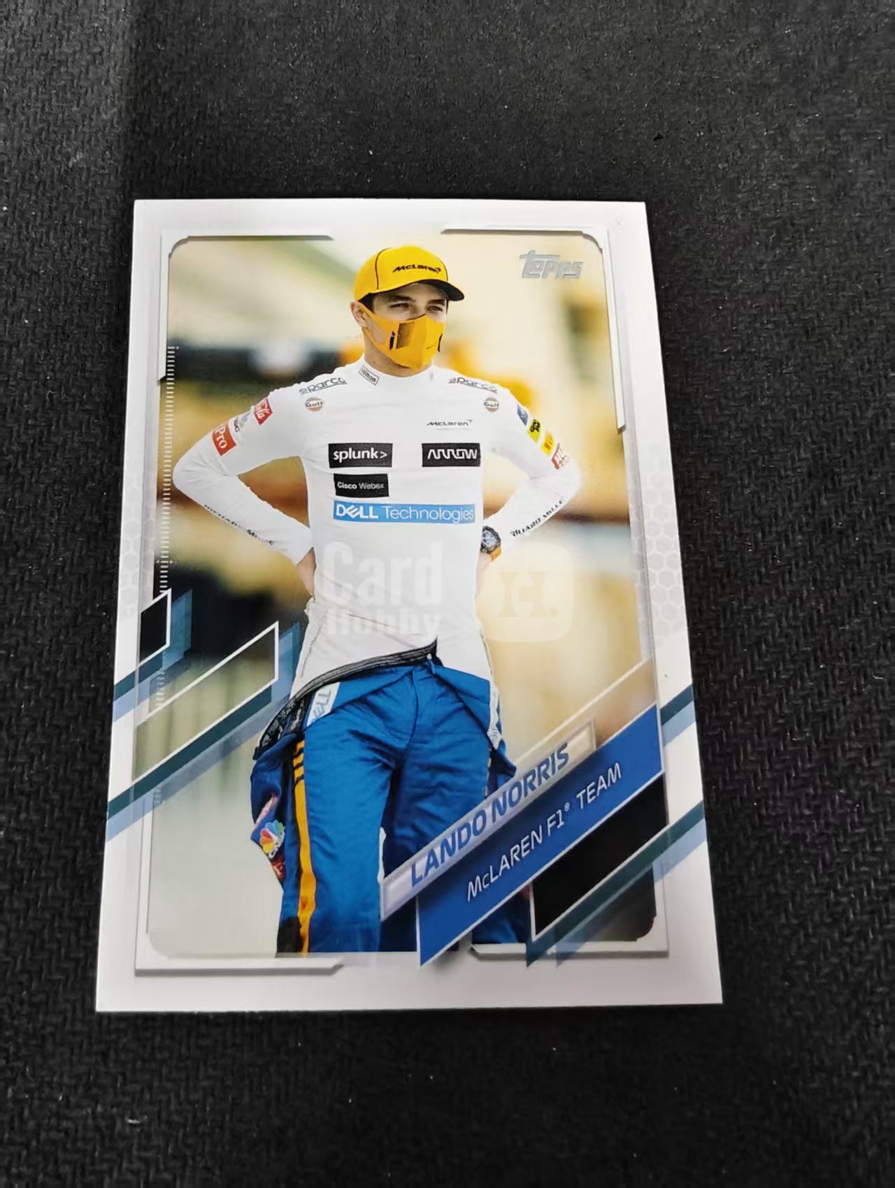 2021 TOPPS CHROME LANDO NORRIS F1 赛车 迈凯伦车队 兰多诺里斯 划痕 边角瑕疵 @52