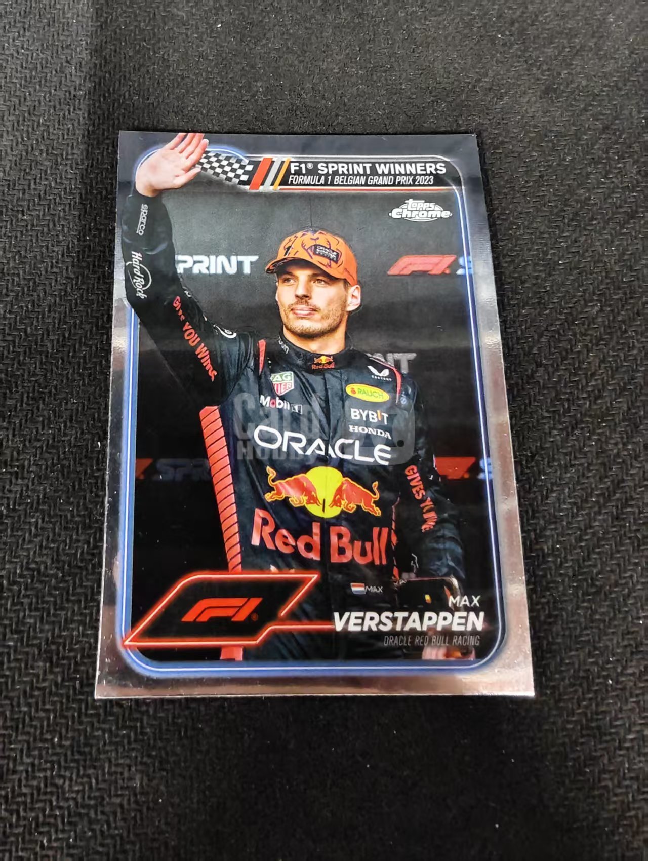2024 Topps Chrome F1 Max Verstappen 维斯塔潘 红牛 划痕 边角瑕疵 #150