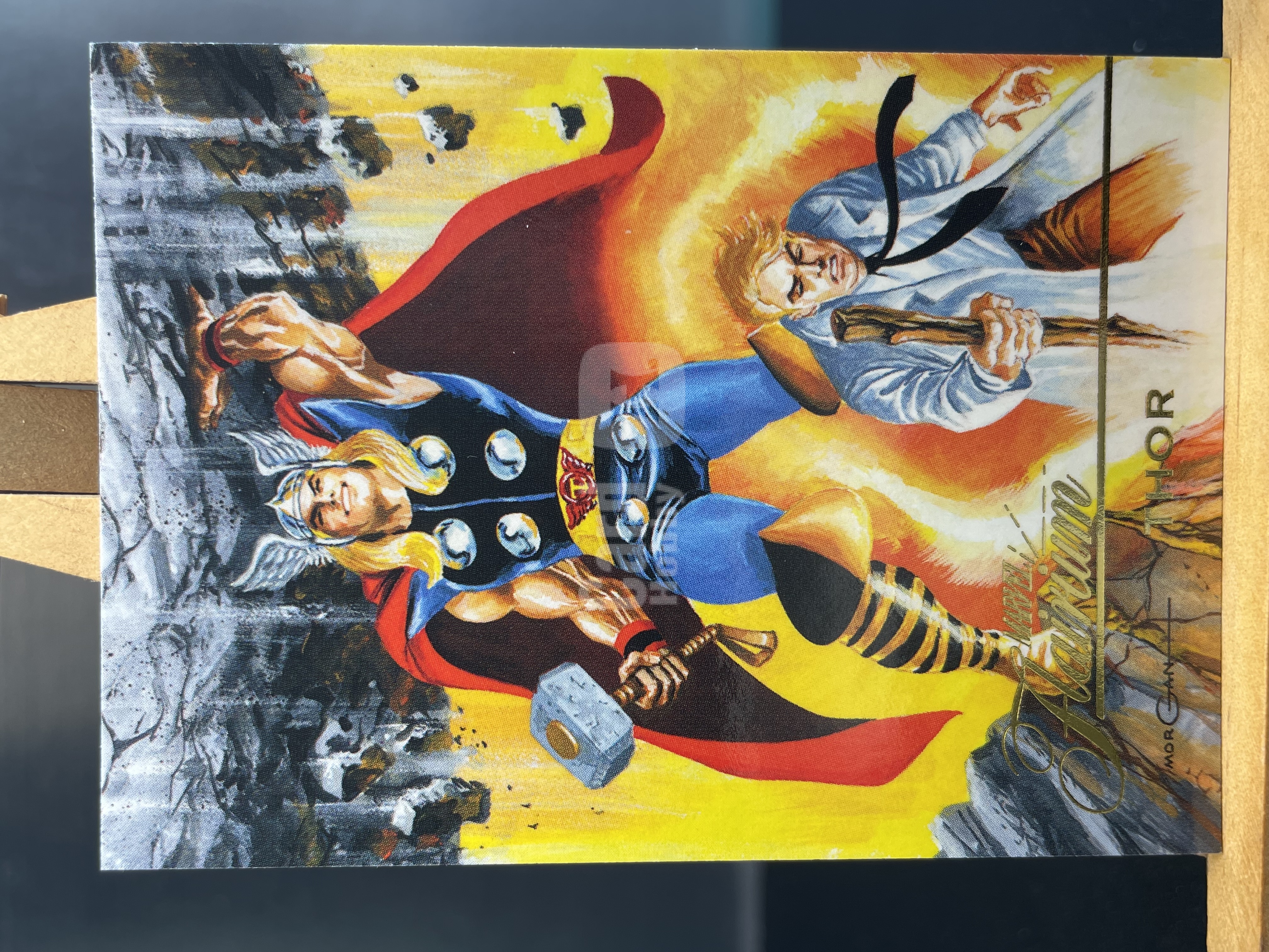(B5) 2023 MARVEL FLEER 漫威 FT-5 雷神托尔 实卡好看 收藏凑套必备 卡品如图 !!!