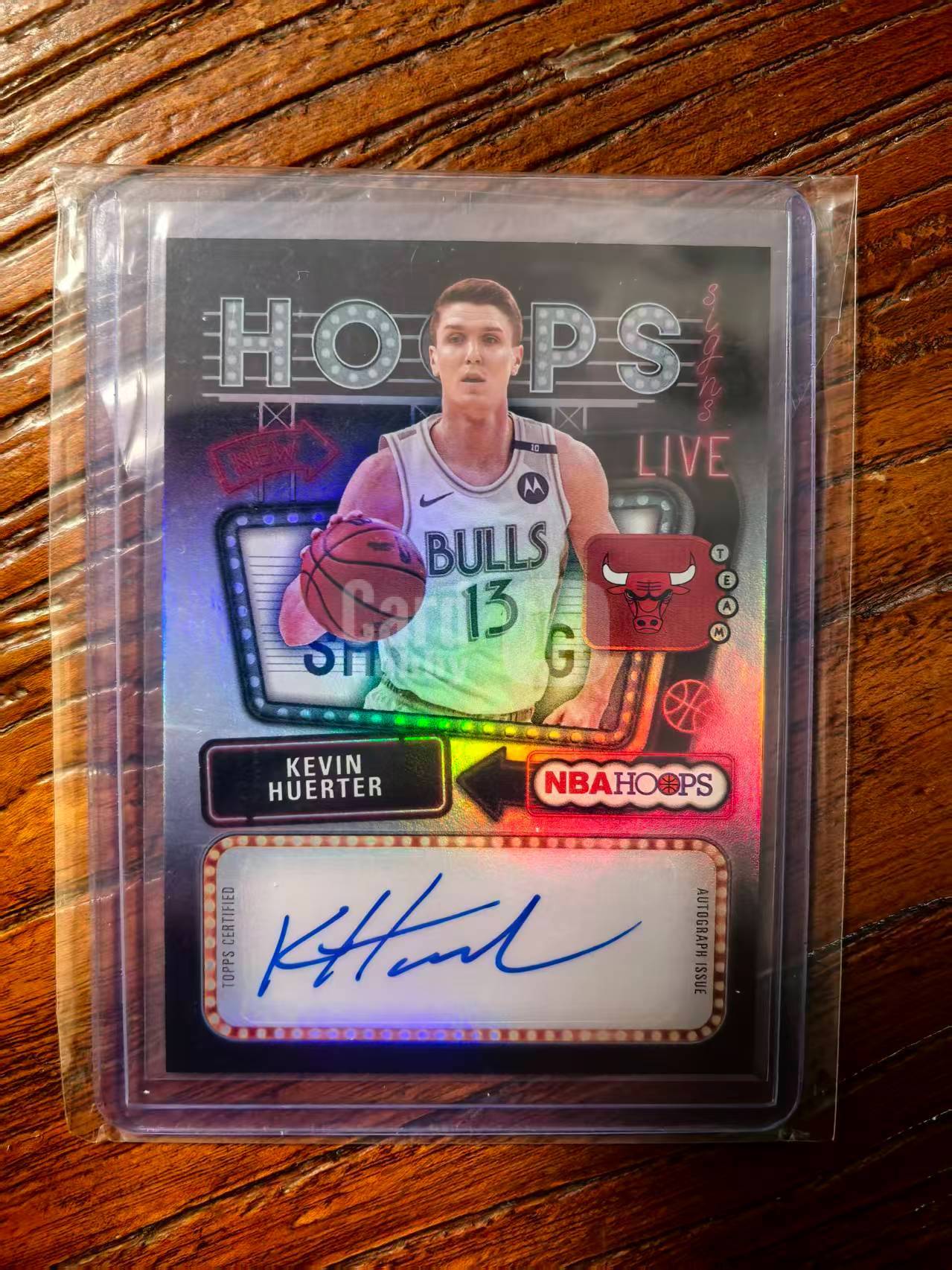 【梦卡拍卖】 2025-26 Topps Hoops Kevin Huerter 凯文 赫尔特 国王 老鹰 签字 折射 细节如图 #Ci# 三金小舅