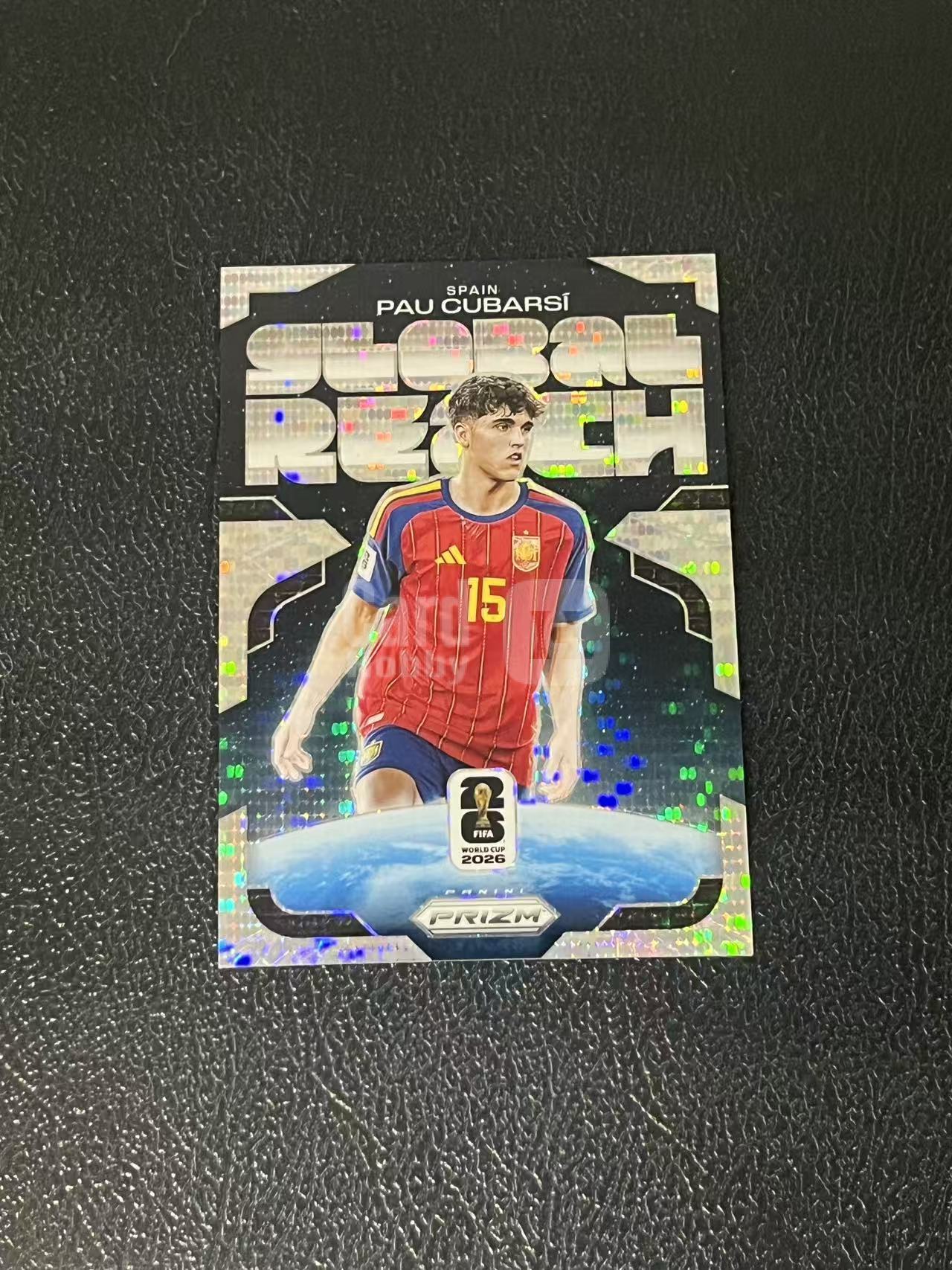 2026 Panini World Cup Prizm pau cubarsi 库巴西 特卡 脉冲折 西班牙 世界杯 银折 实卡精美 卡品如图 LA-5