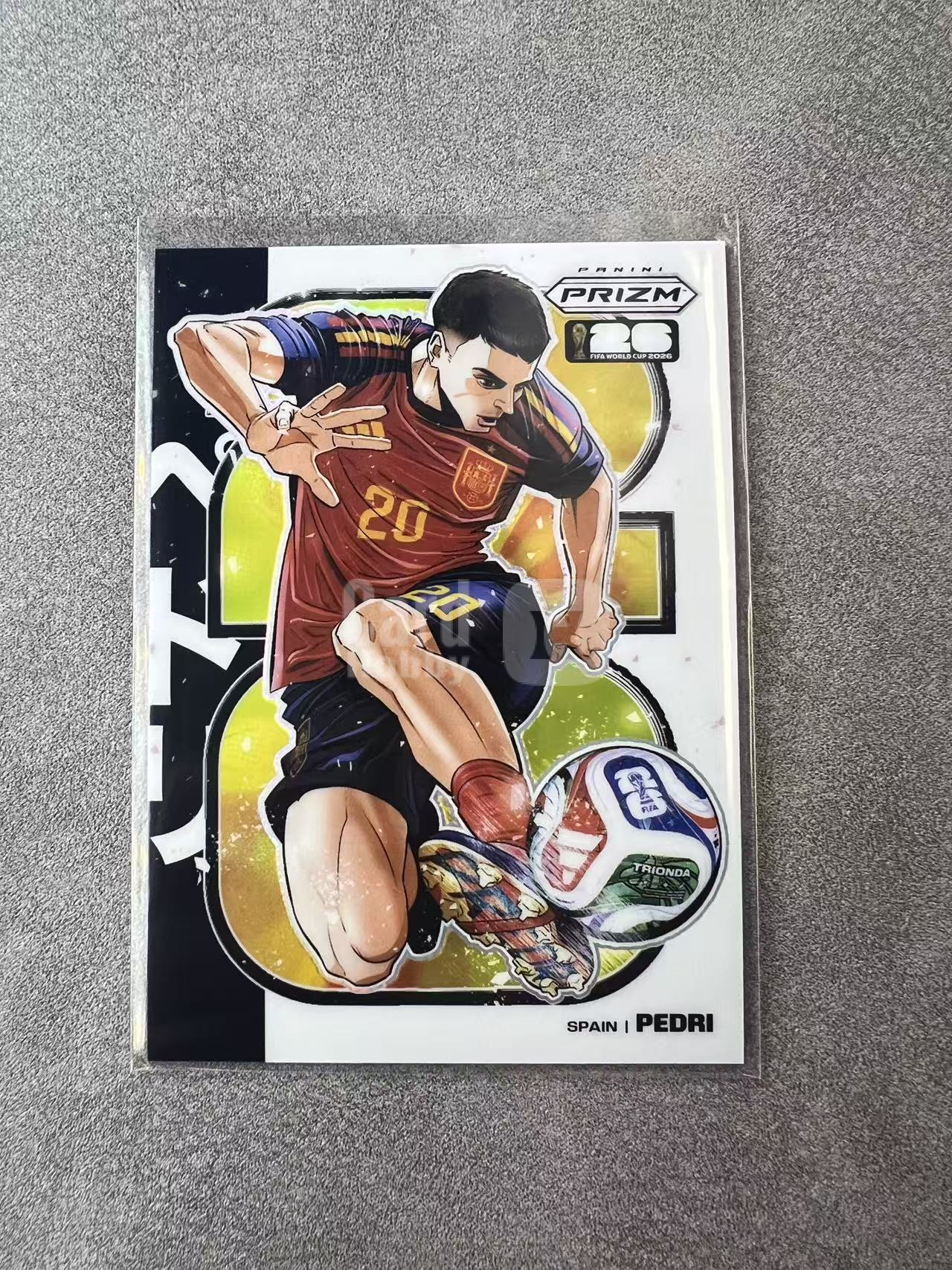【330球星卡实体店代卖】PANINI 2026 WORLD CUP PRIZM 佩德里 PEDRI 西班牙 大比例 SSP Manga 漫画 仅顺丰寄付(晚意)