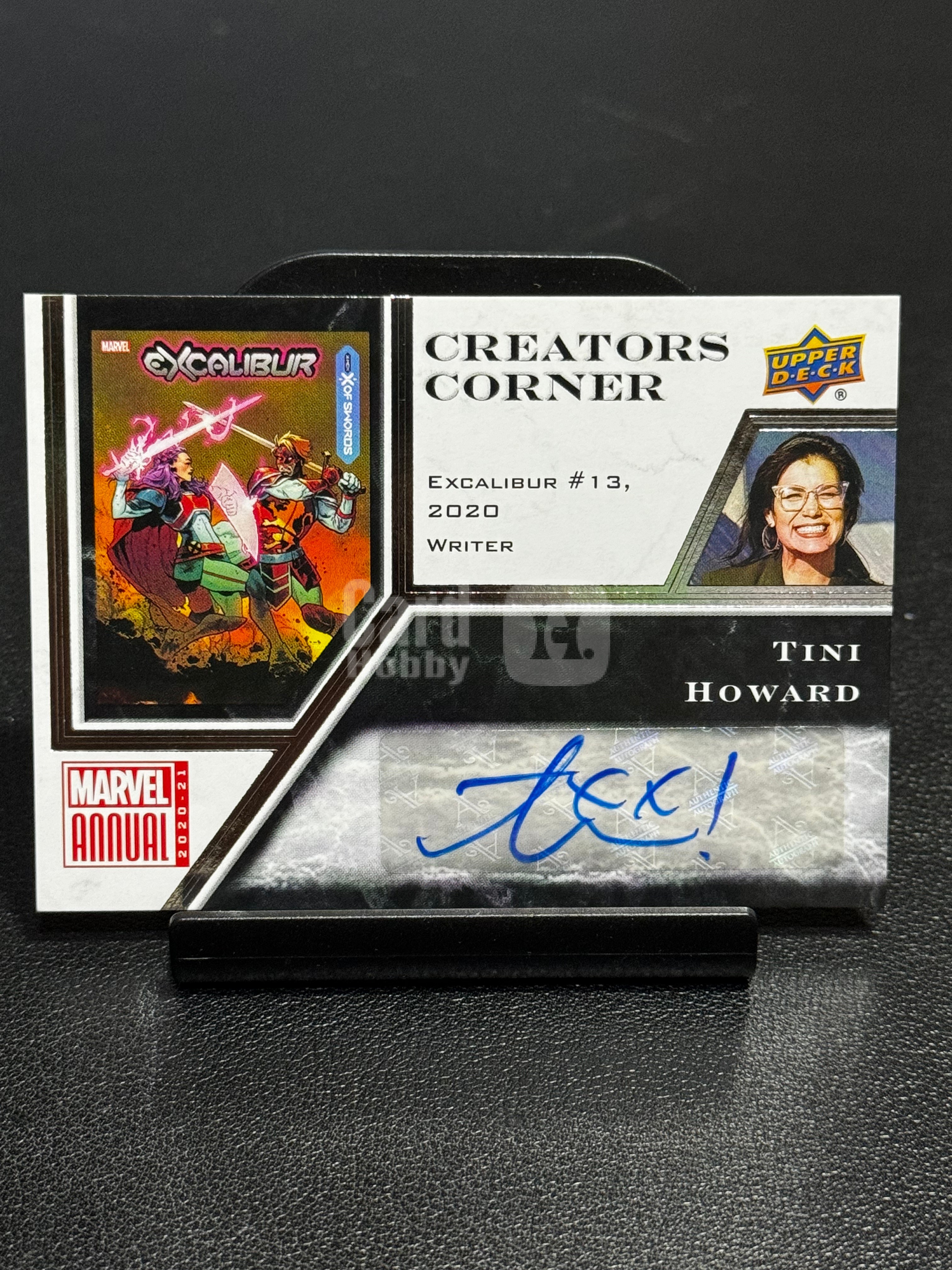 2020 Upper Deck Marvel (MCU) Annual UD 20-21 漫威 年度 年鉴 编剧 Auto 签字 Tini Howard 蒂妮・霍华德 FK 老王代理拍卖