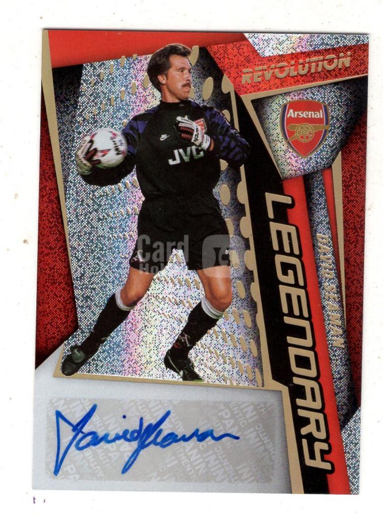 2020-21 Panini Revolution David Seaman 【来拆波卡】英超 阿森纳 革命 大卫 希曼 折射 签字 bo
