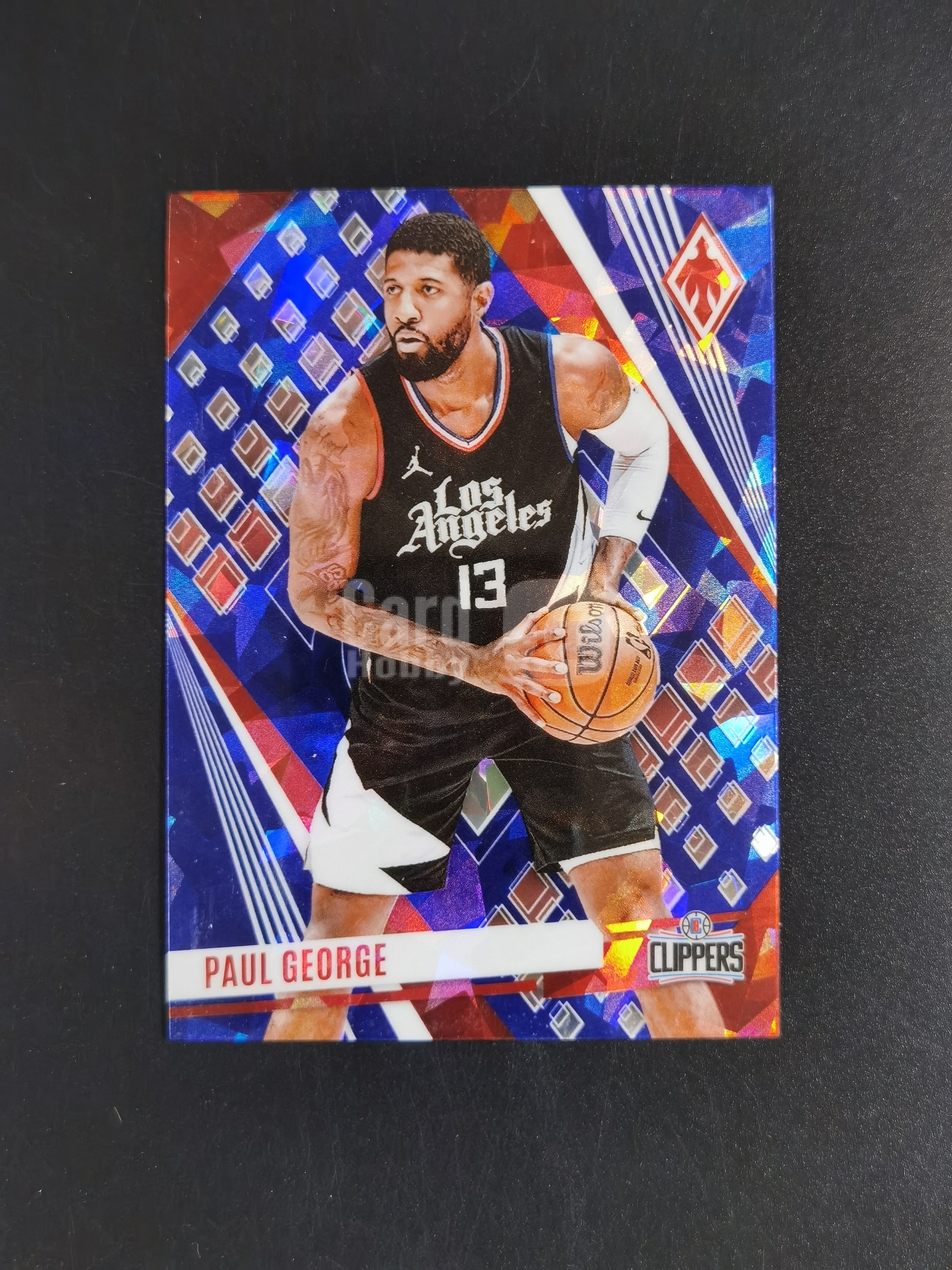 2023-24 Panini Phoenix Paul George 凤凰系列 保罗 乔治 蓝碎冰折 卡品如图 专收必备